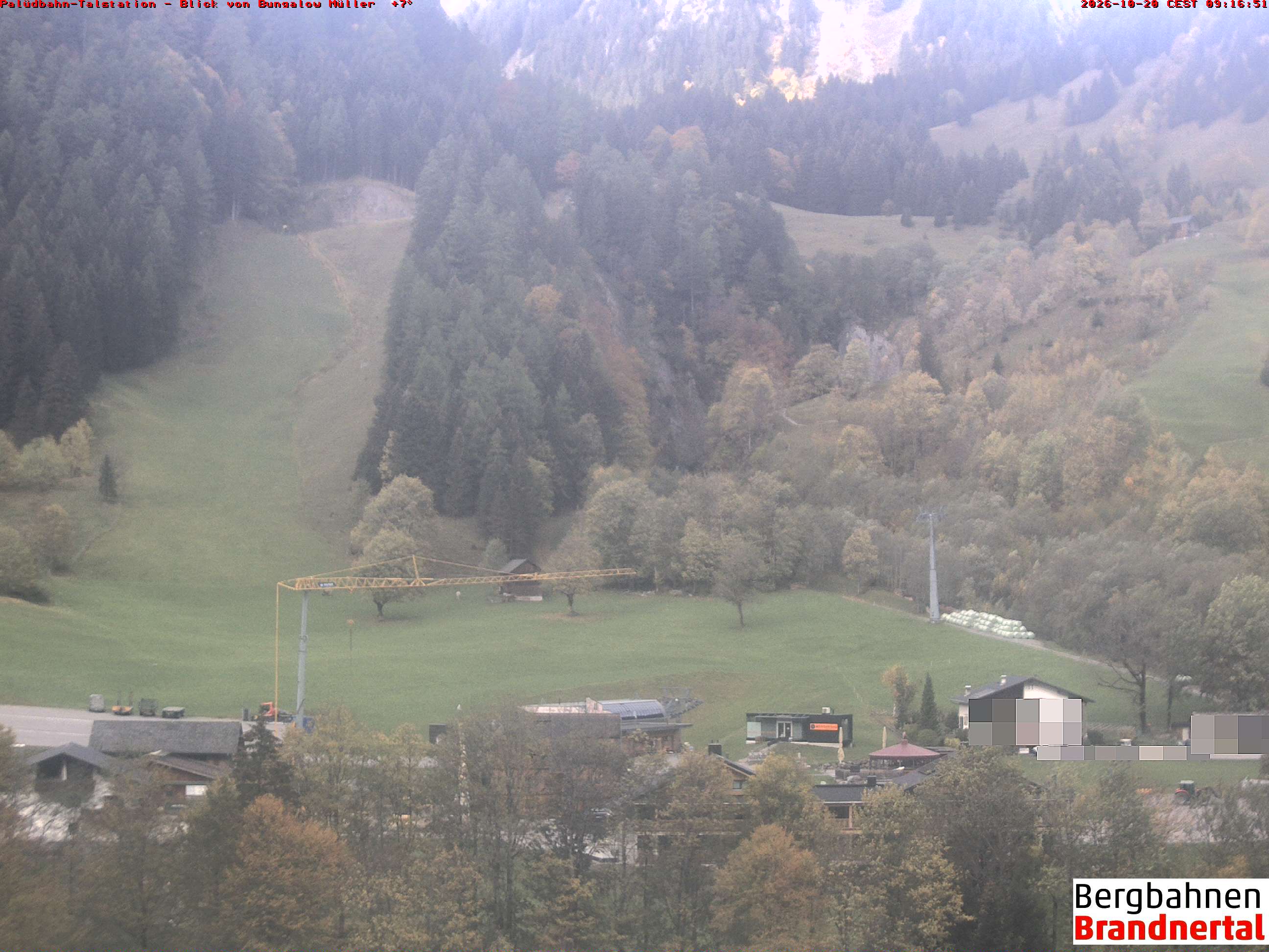 Blick auf Palüdbahn von Bungalow Müller