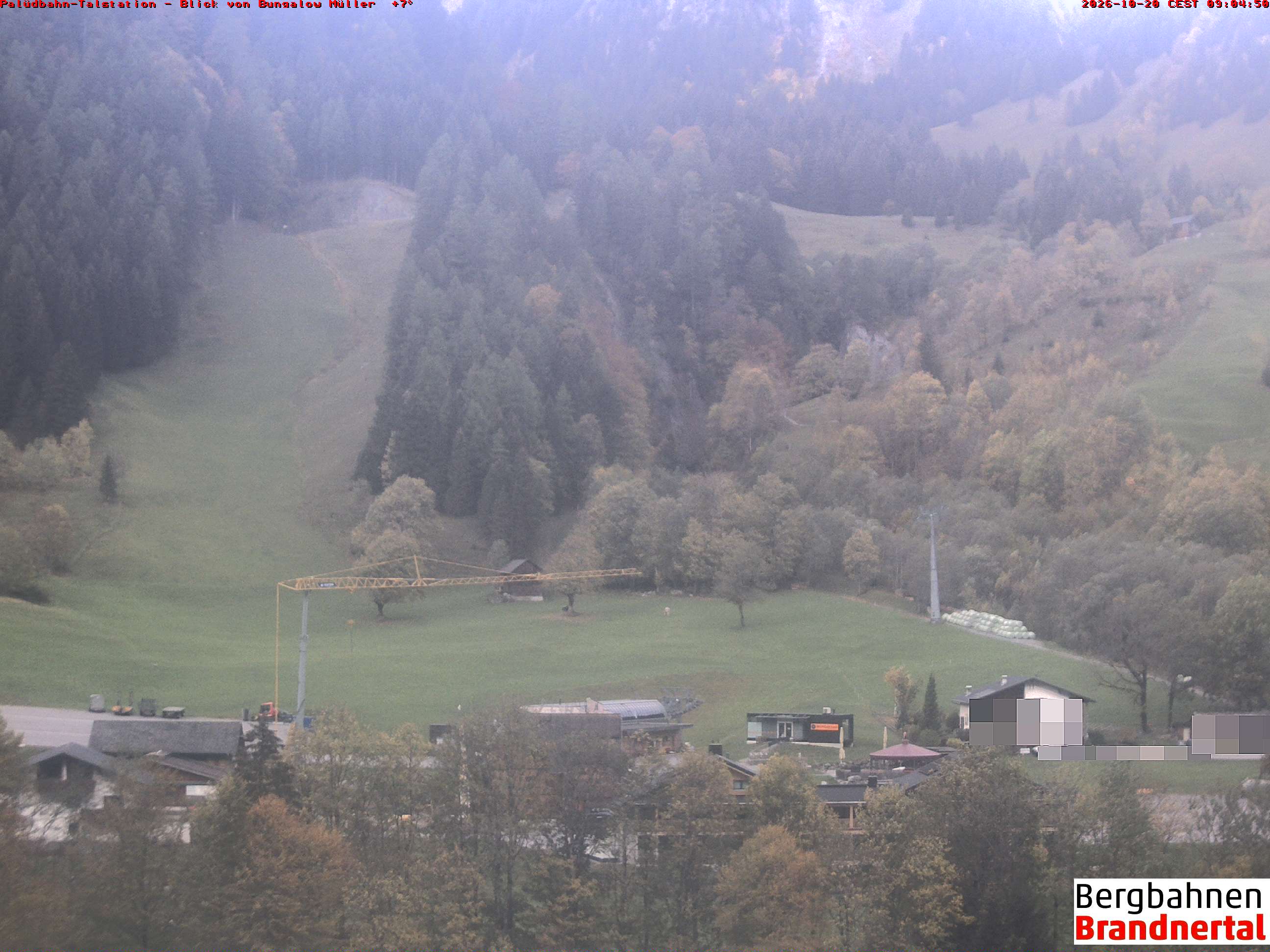 Blick auf Palüdbahn von Bungalow Müller