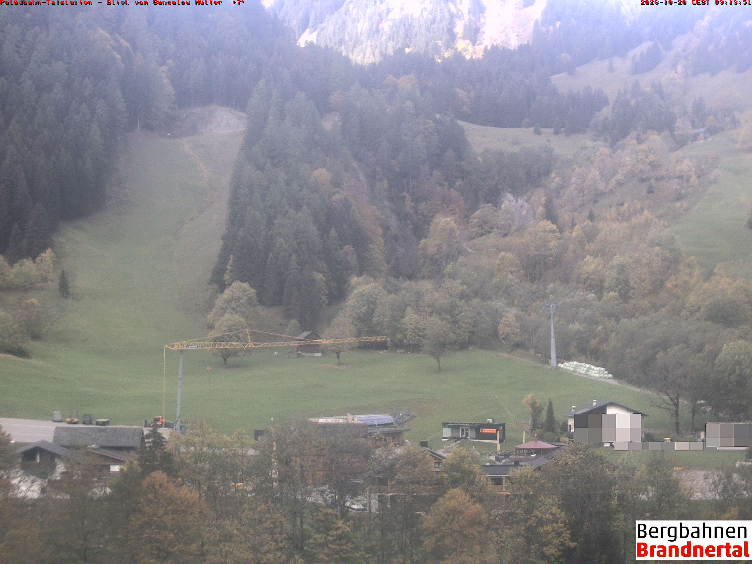 Blick auf Palüdbahn von Bungalow Müller