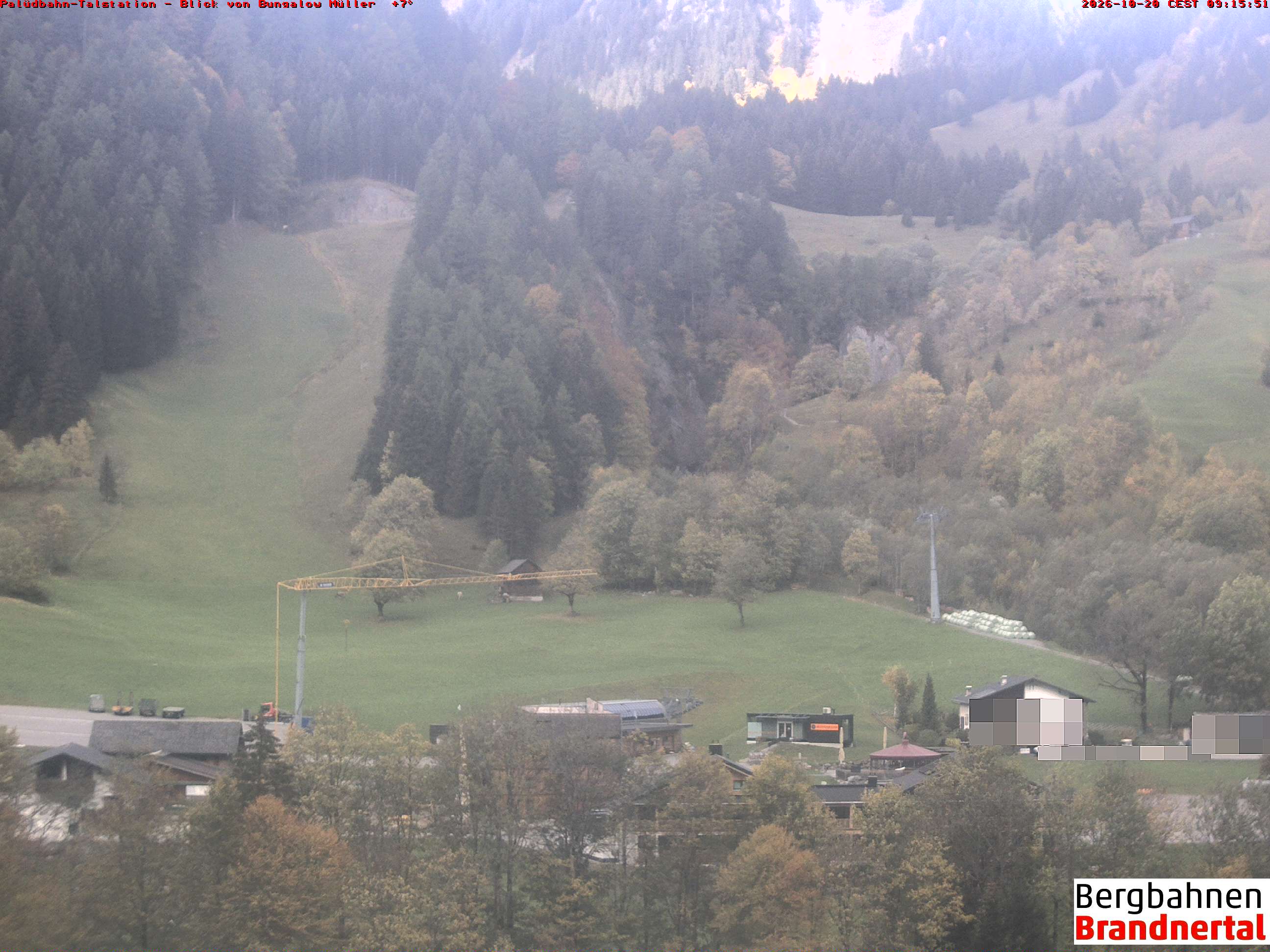 Blick auf Palüdbahn von Bungalow Müller