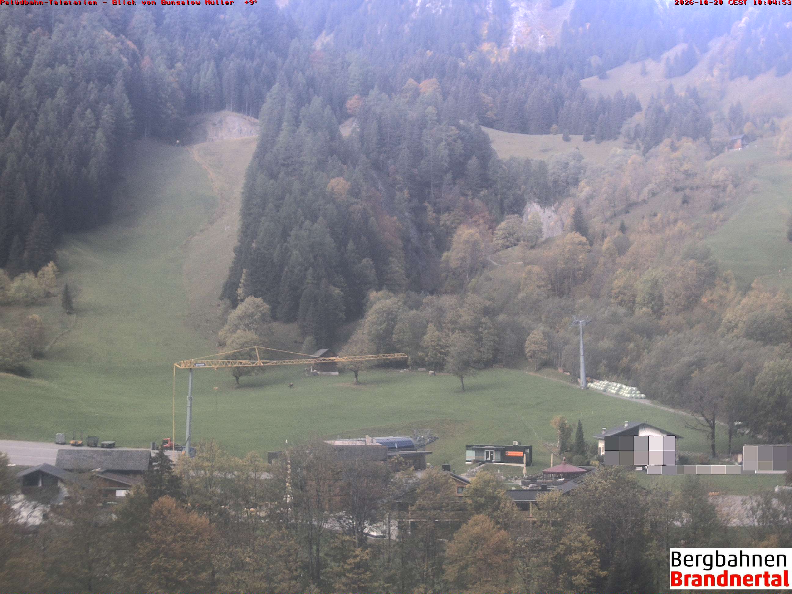Blick auf Palüdbahn von Bungalow Müller