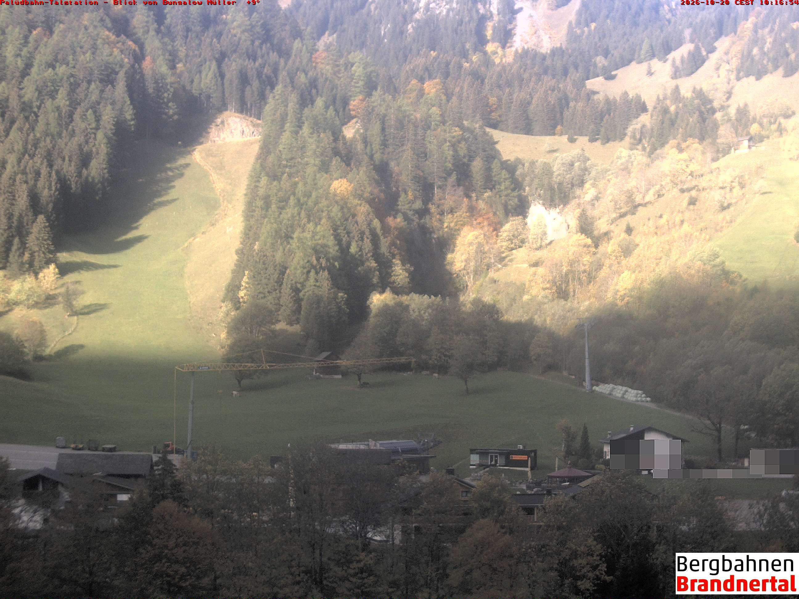 Blick auf Palüdbahn von Bungalow Müller