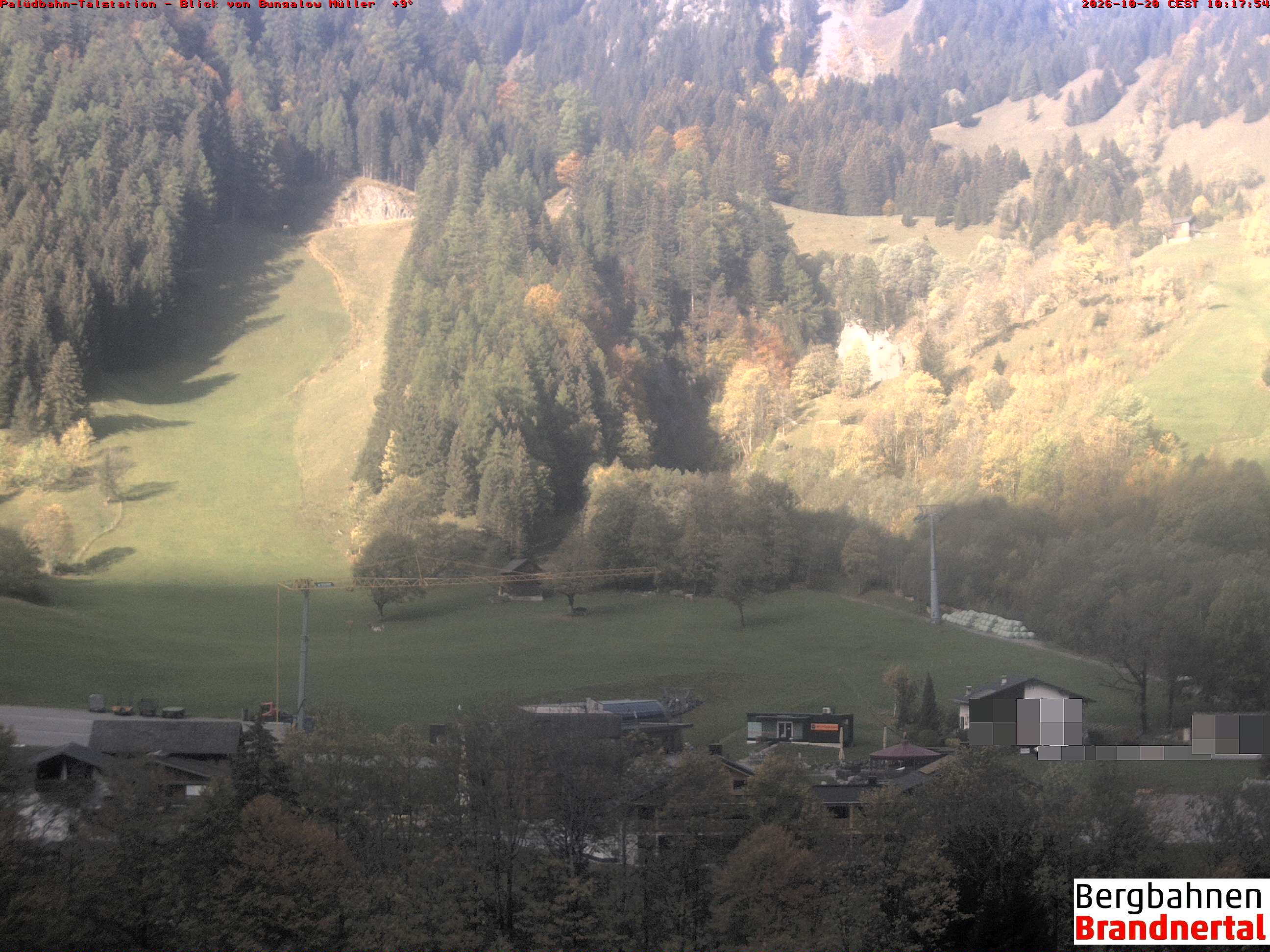 Blick auf Palüdbahn von Bungalow Müller