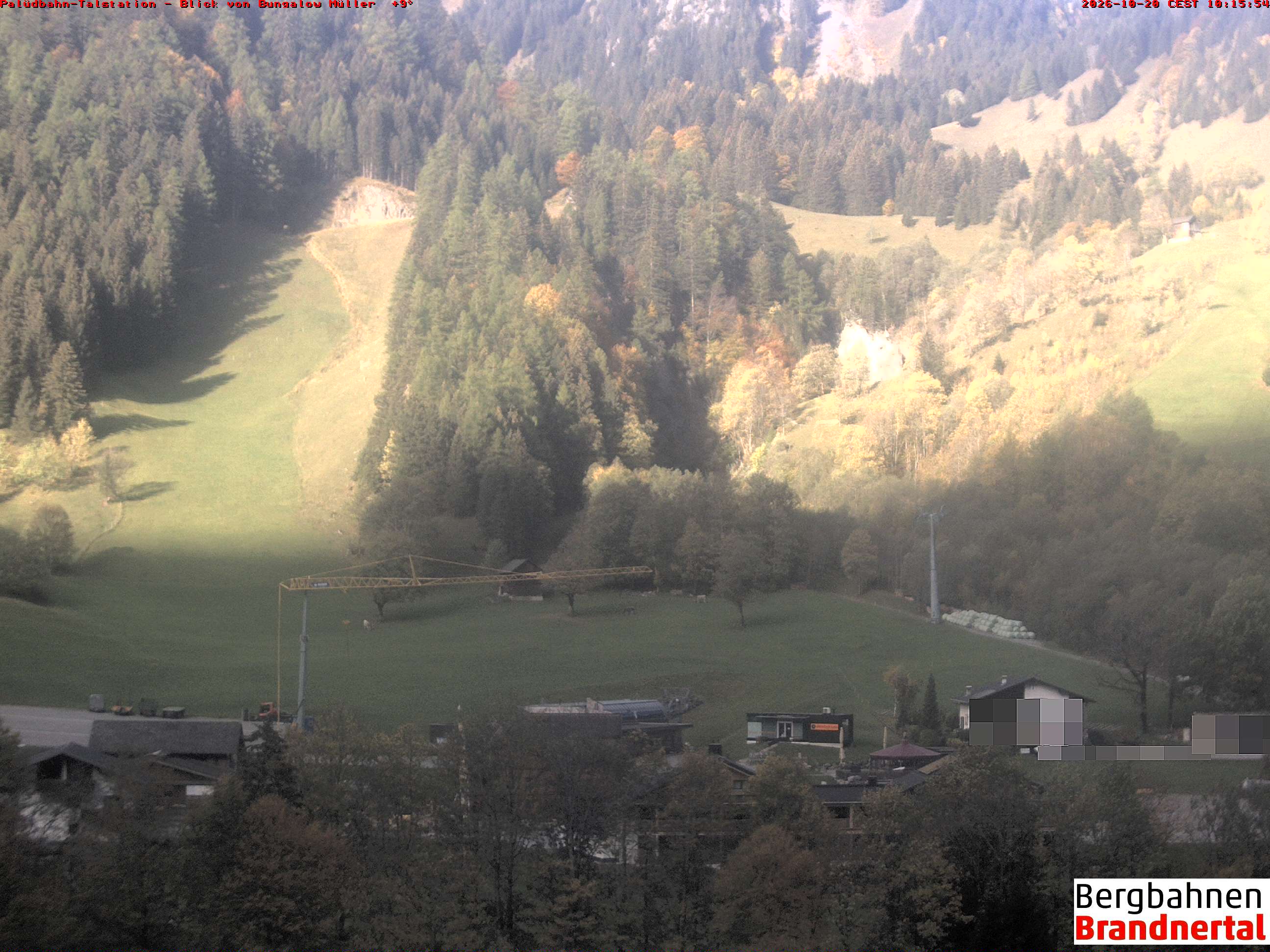 Blick auf Palüdbahn von Bungalow Müller