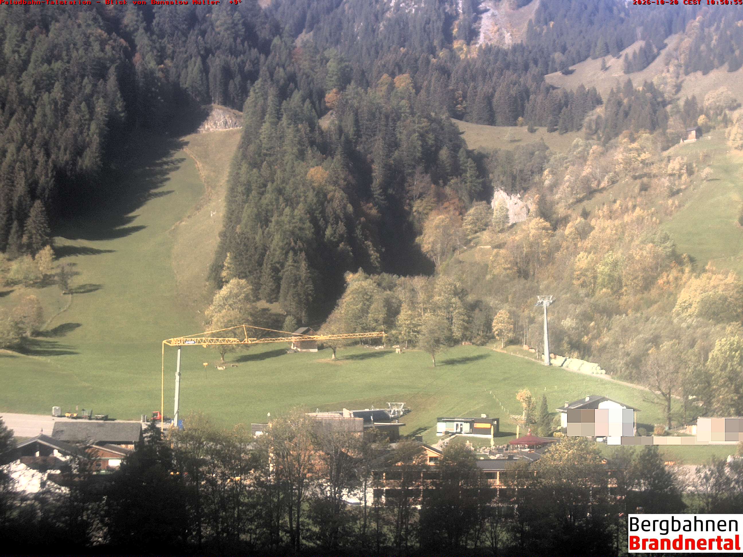 Blick auf Palüdbahn von Bungalow Müller
