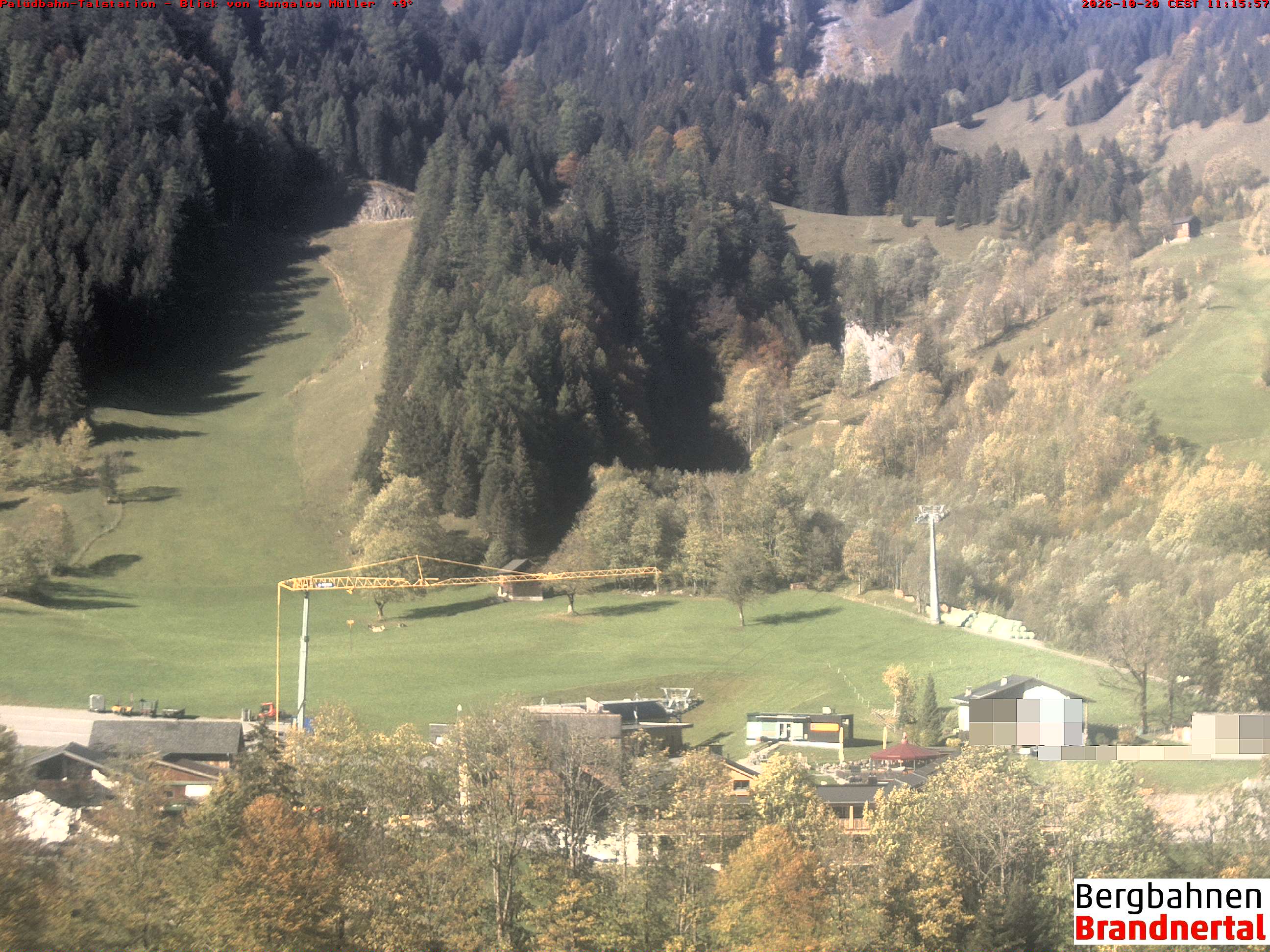 Blick auf Palüdbahn von Bungalow Müller