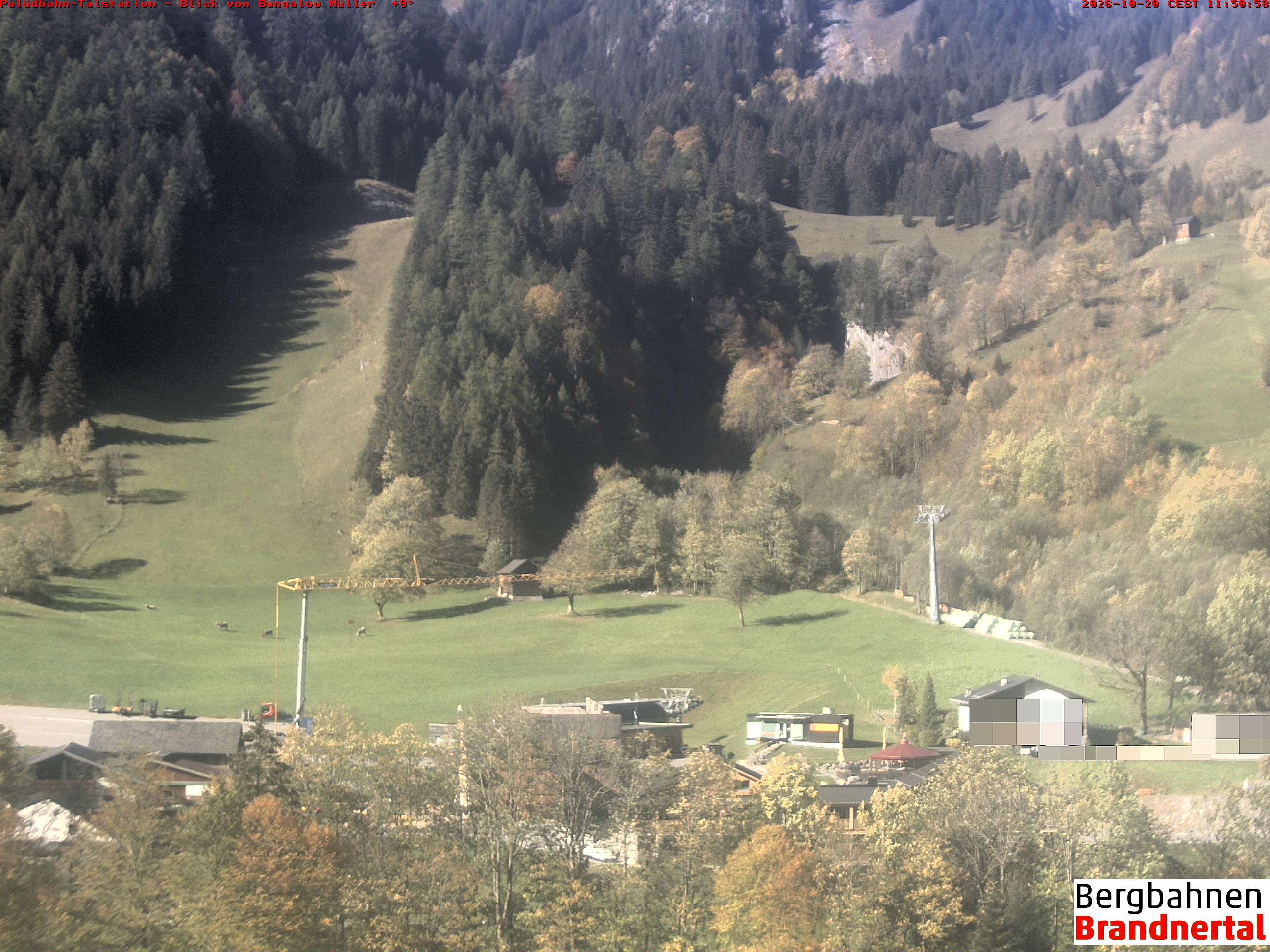 Blick auf Palüdbahn von Bungalow Müller