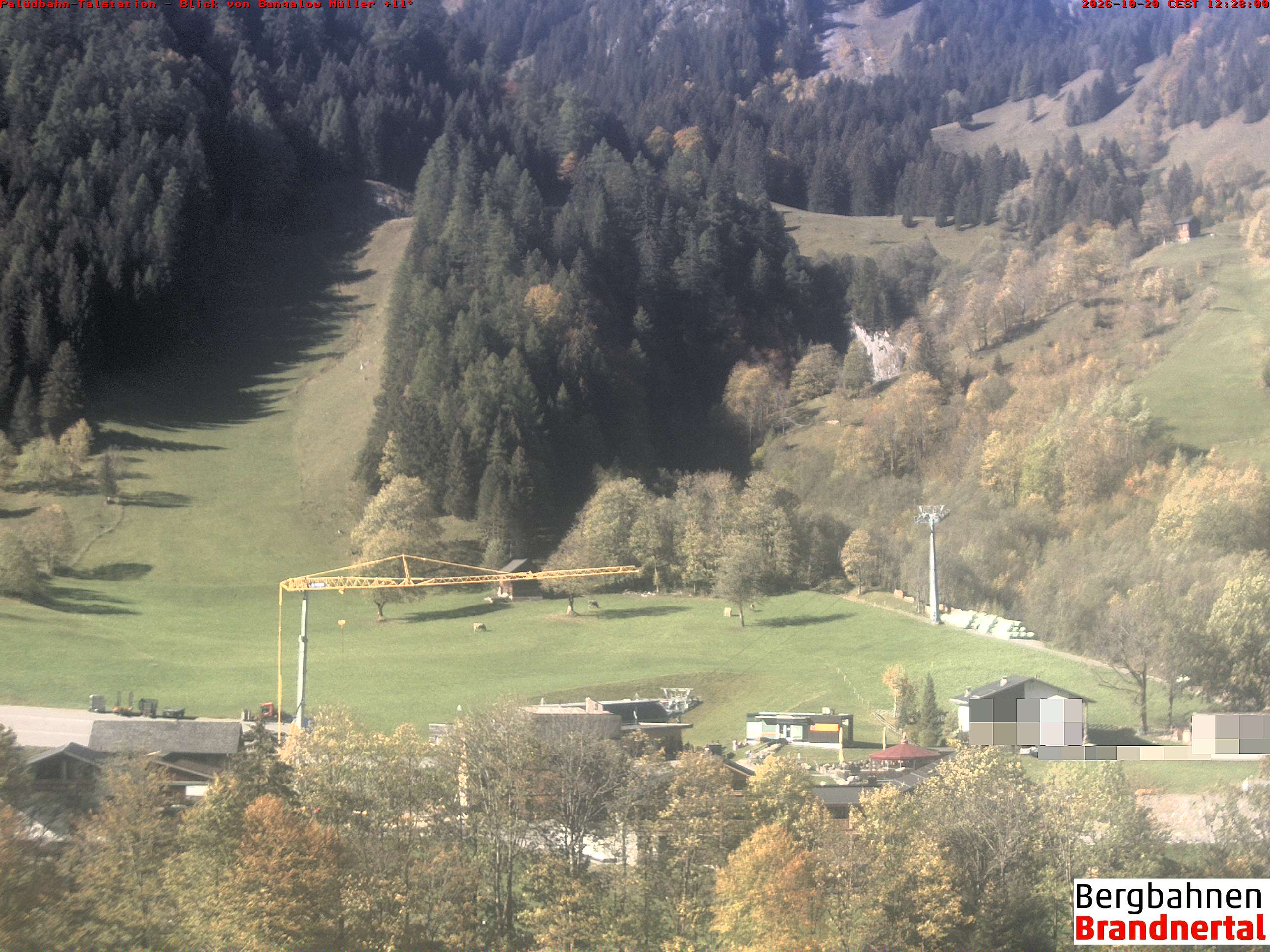 Blick auf Palüdbahn von Bungalow Müller