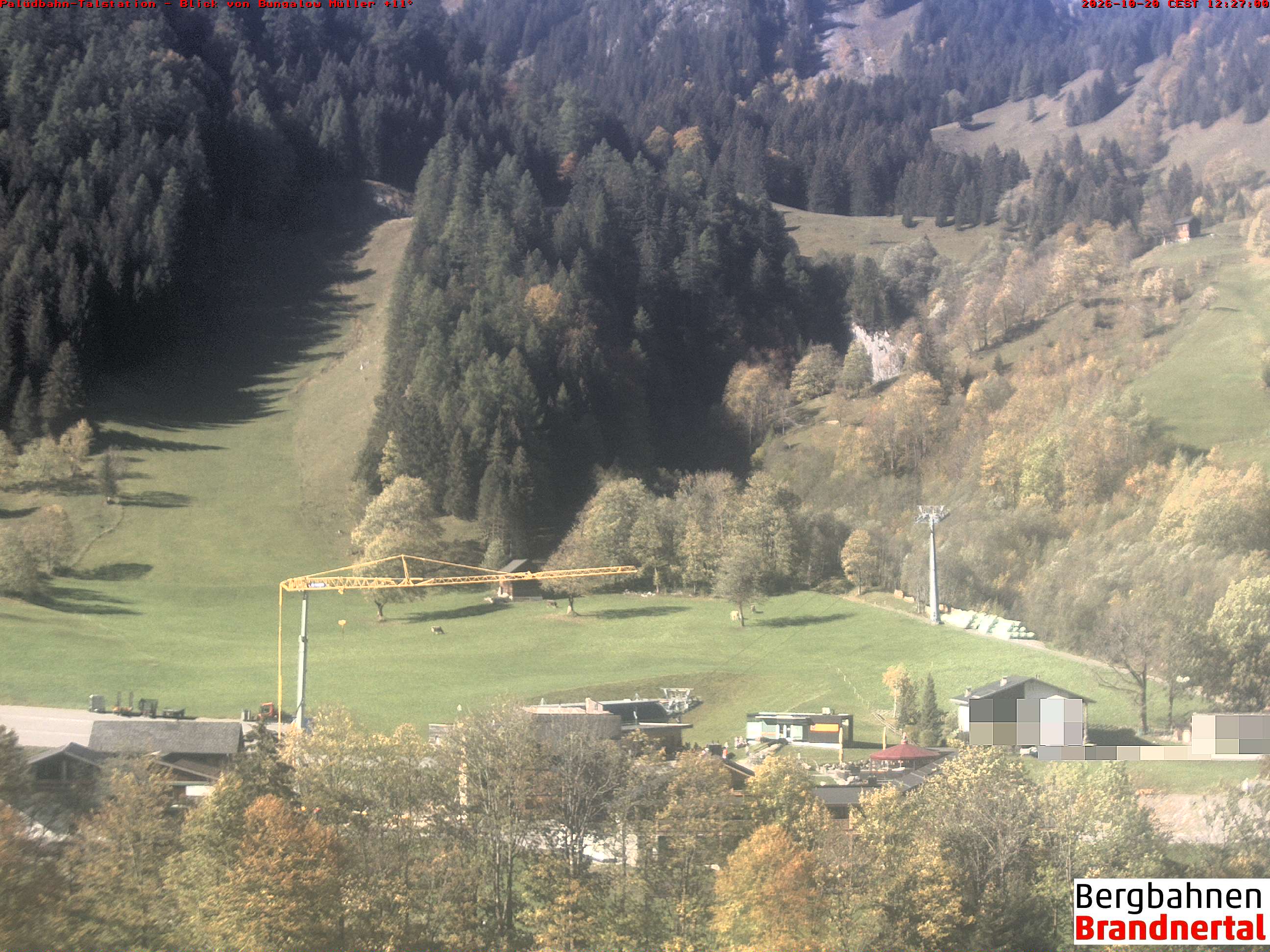 Blick auf Palüdbahn von Bungalow Müller