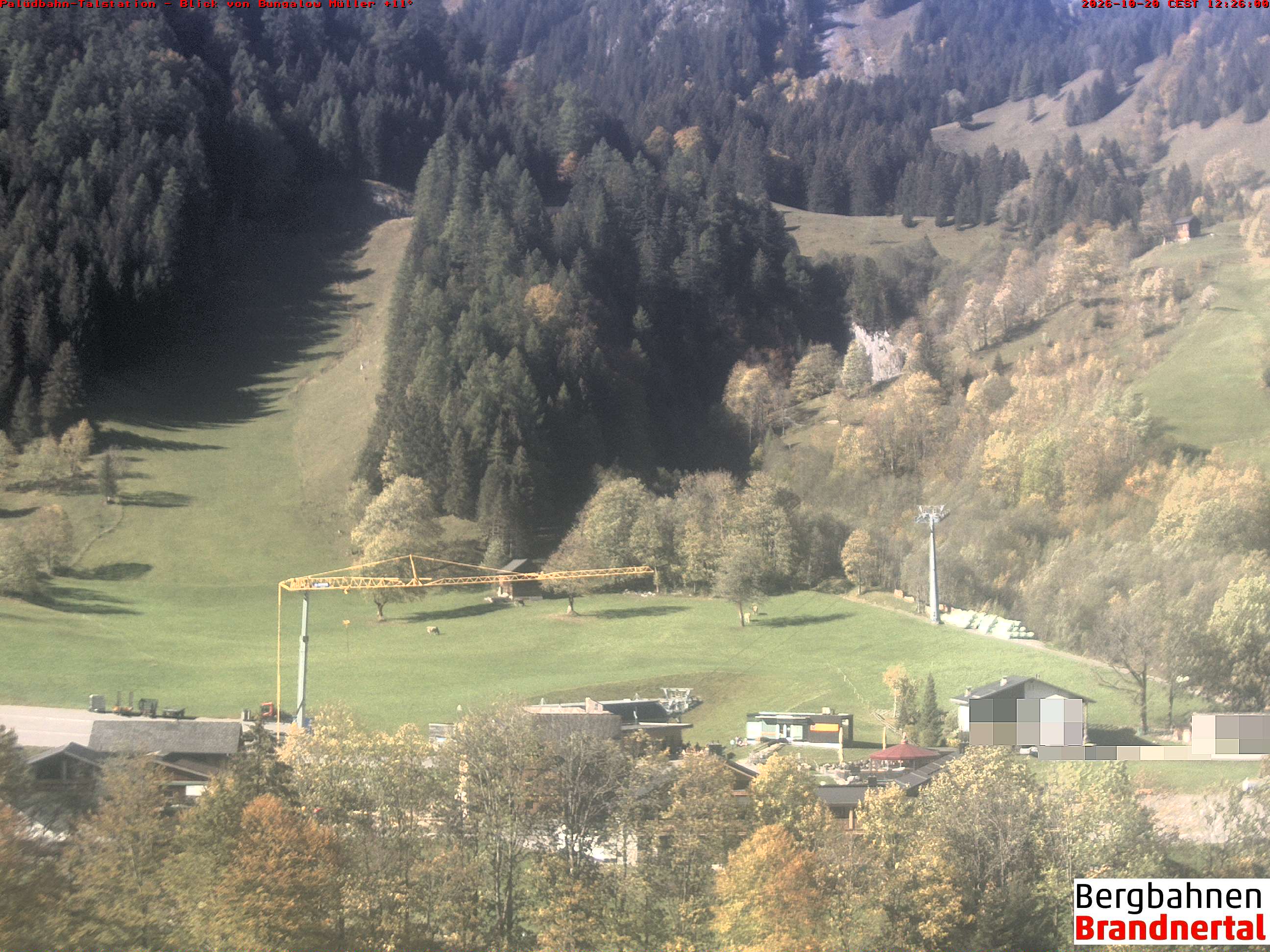 Blick auf Palüdbahn von Bungalow Müller