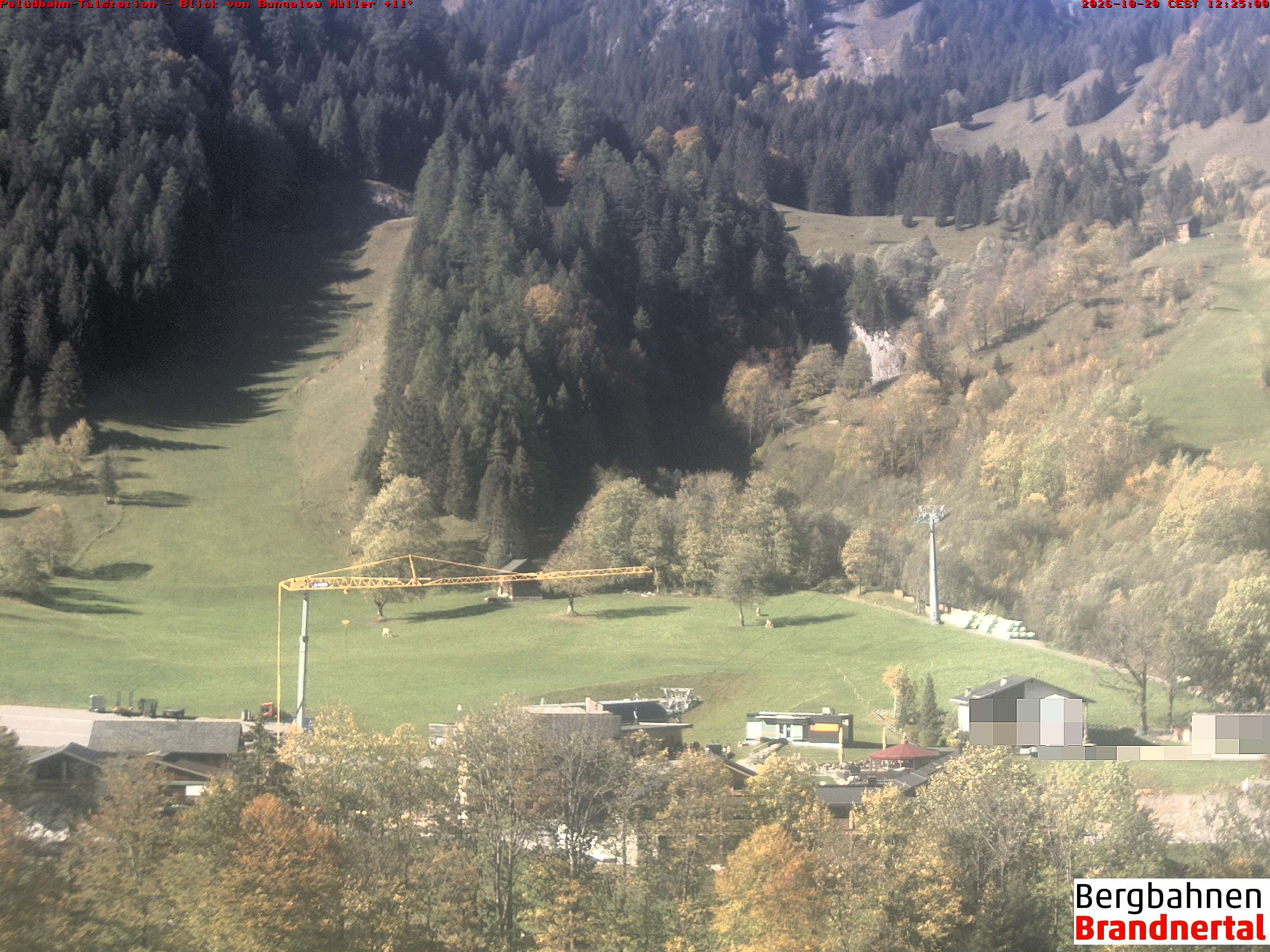Blick auf Palüdbahn von Bungalow Müller