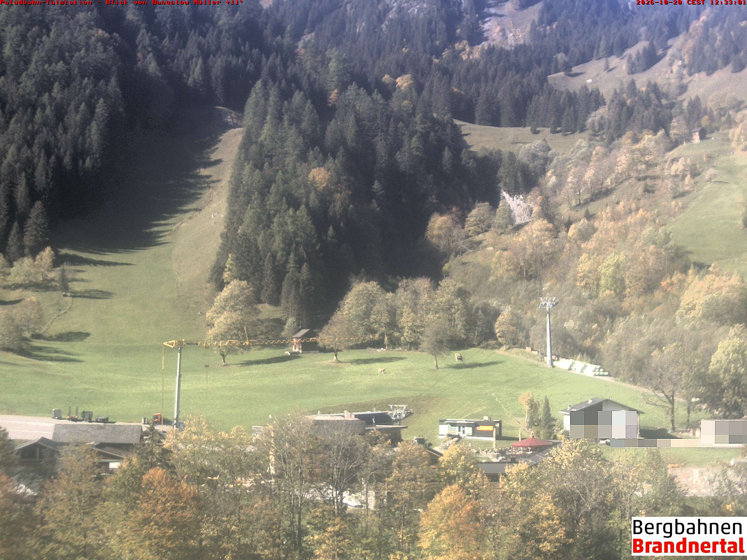 Blick auf Palüdbahn von Bungalow Müller