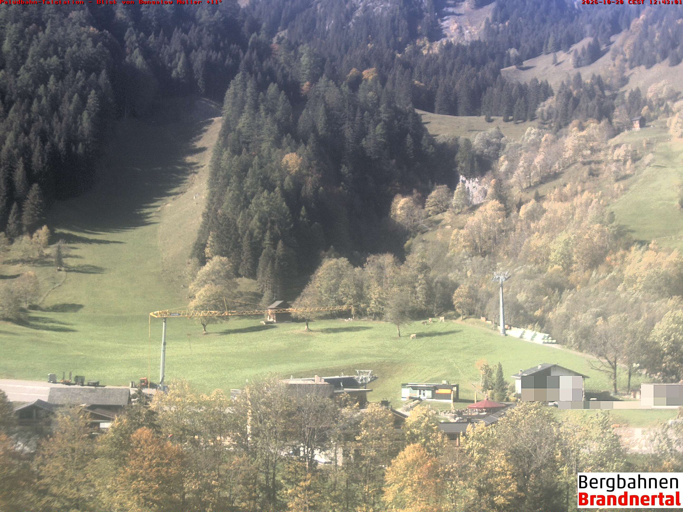 Blick auf Palüdbahn von Bungalow Müller