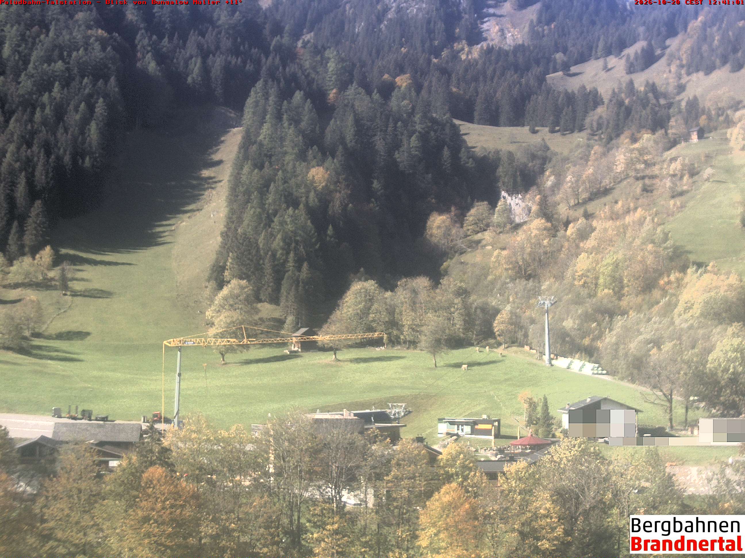 Blick auf Palüdbahn von Bungalow Müller
