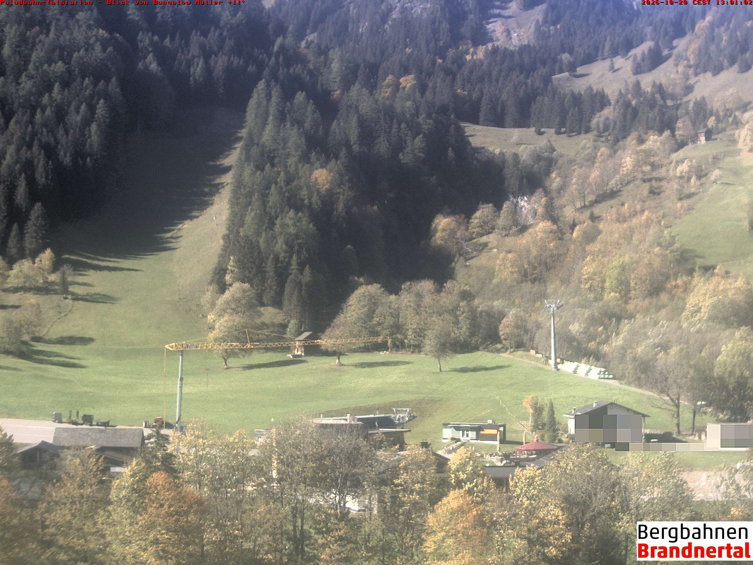 Blick auf Palüdbahn von Bungalow Müller