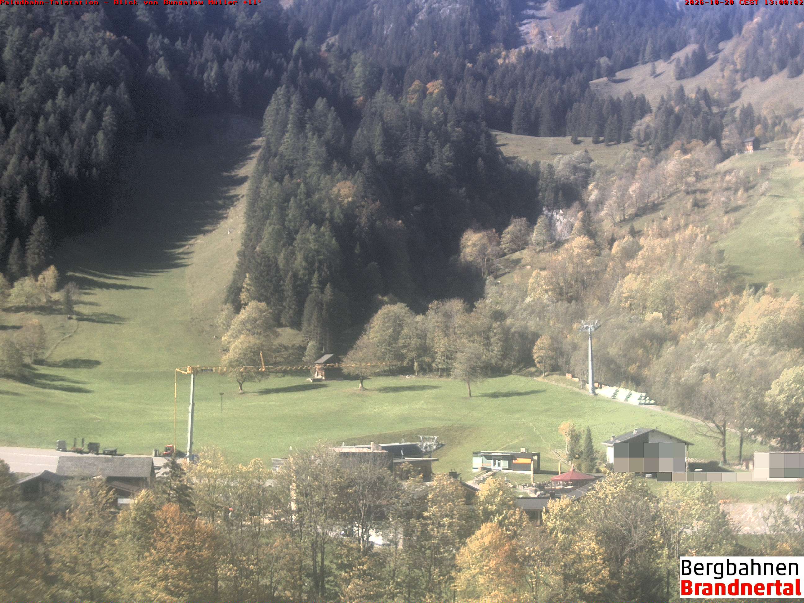 Blick auf Palüdbahn von Bungalow Müller