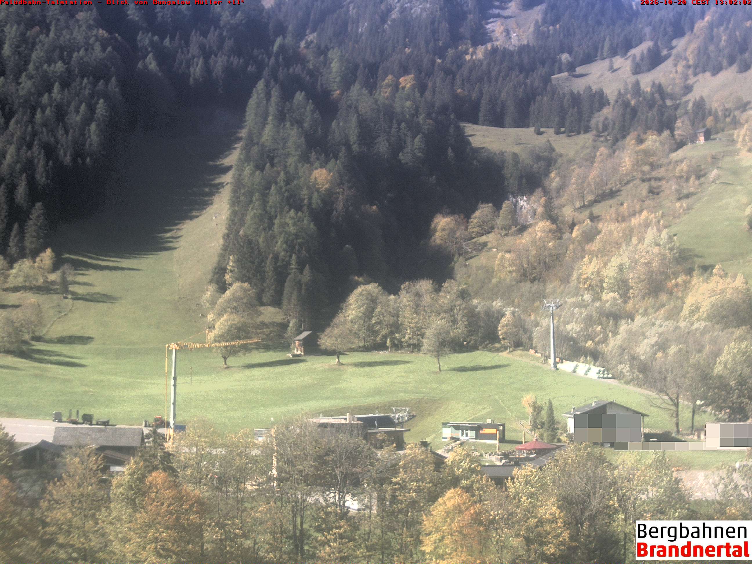 Blick auf Palüdbahn von Bungalow Müller