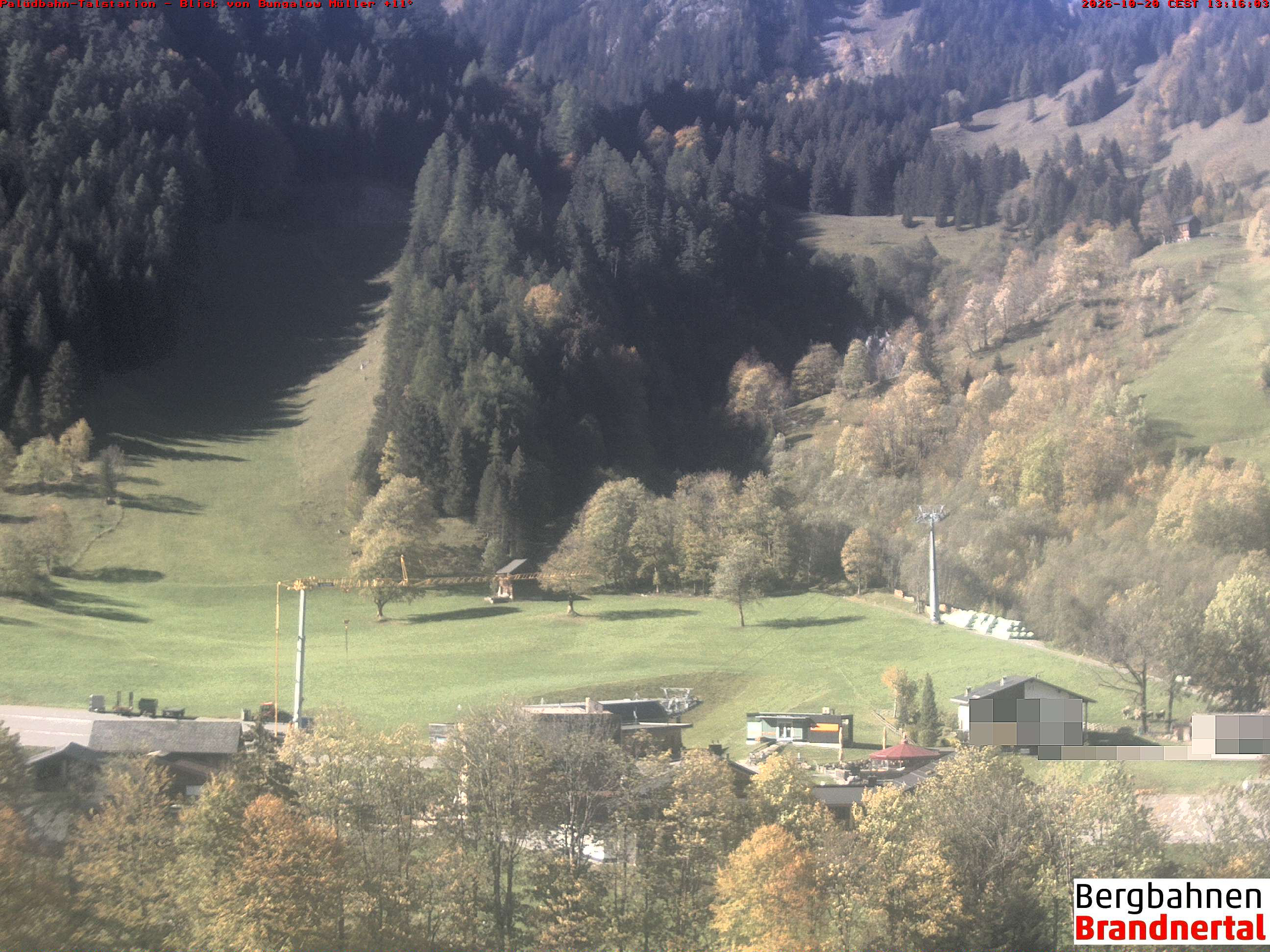 Blick auf Palüdbahn von Bungalow Müller