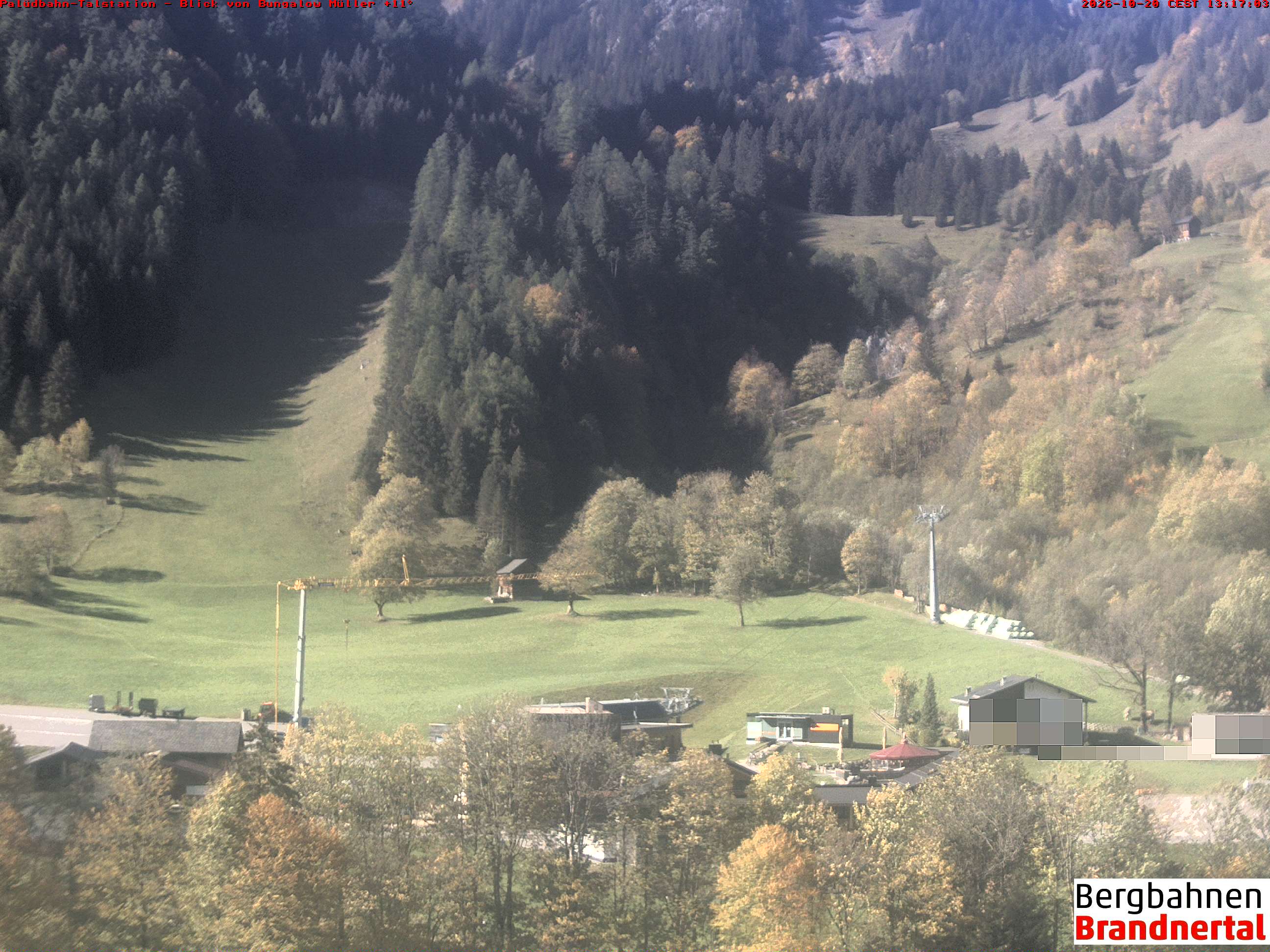 Blick auf Palüdbahn von Bungalow Müller