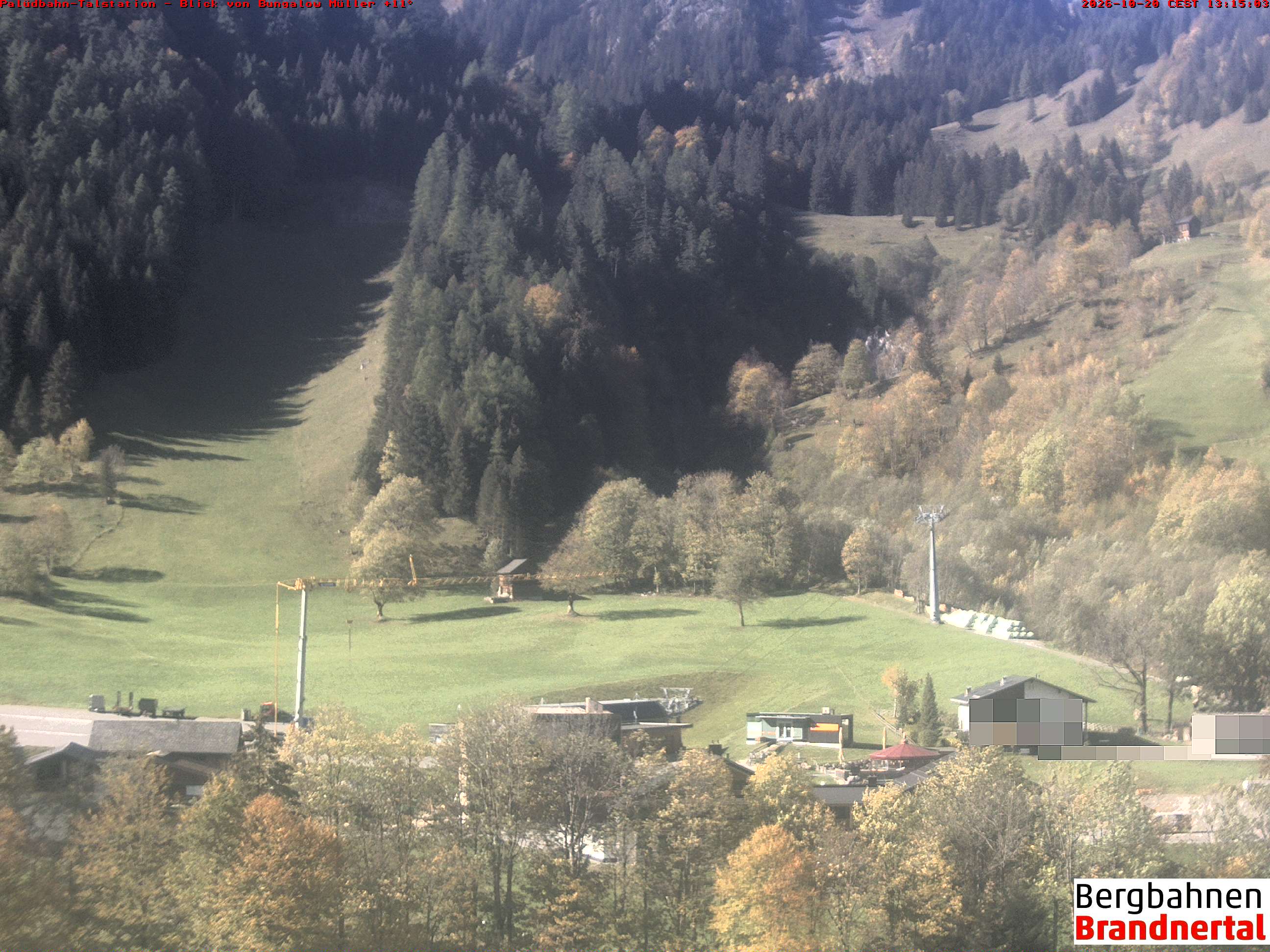 Blick auf Palüdbahn von Bungalow Müller