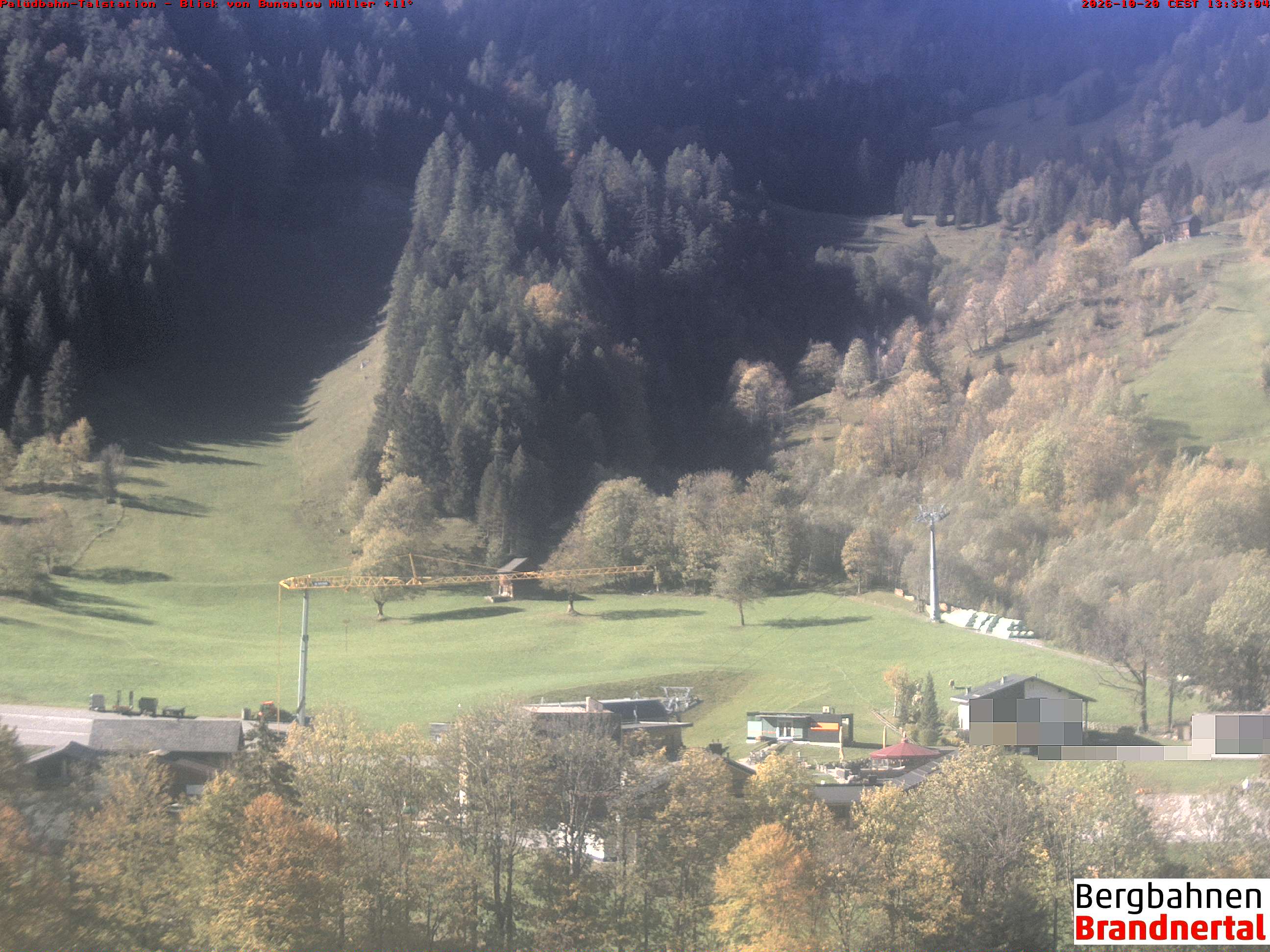 Blick auf Palüdbahn von Bungalow Müller
