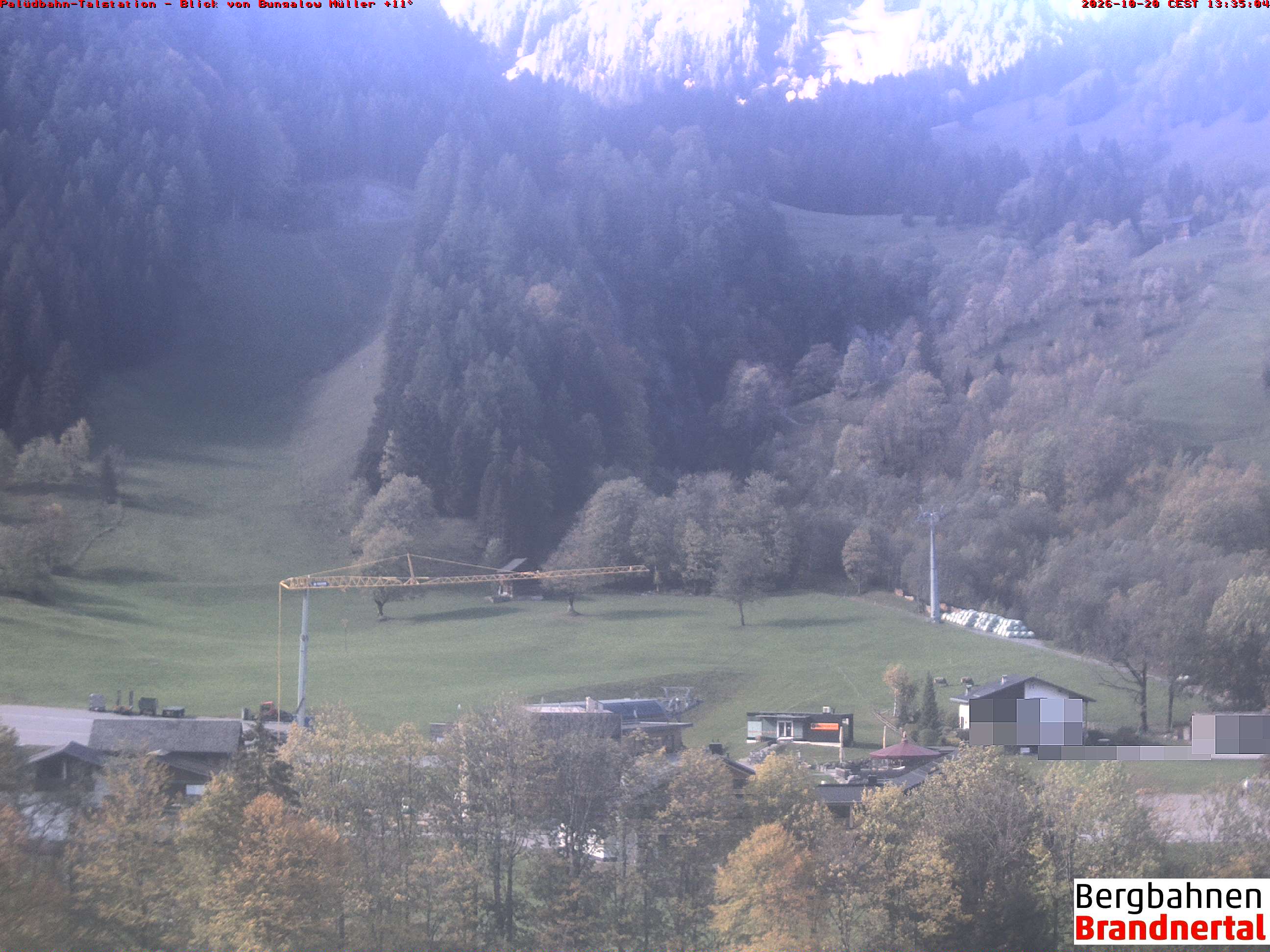 Blick auf Palüdbahn von Bungalow Müller