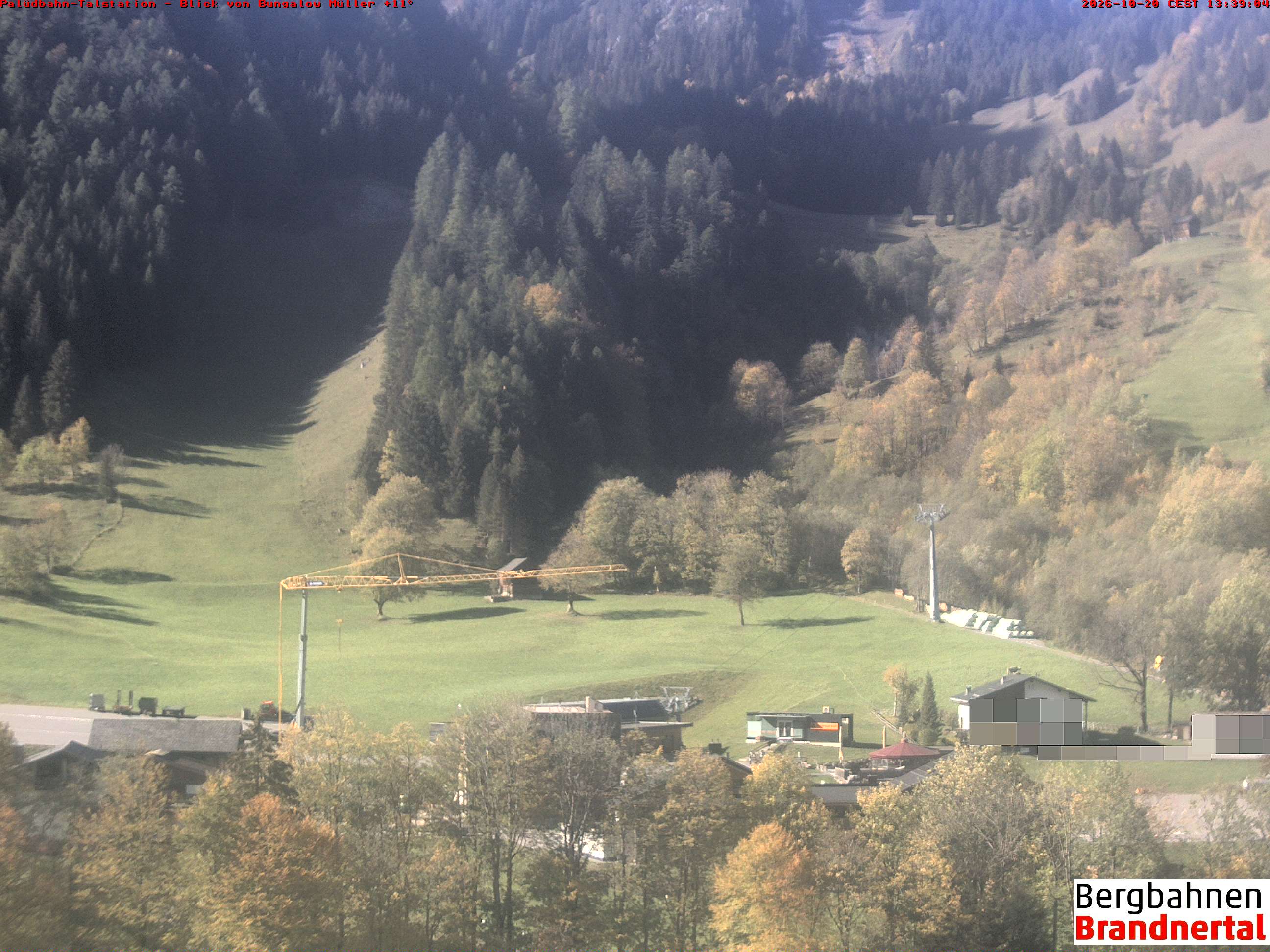 Blick auf Palüdbahn von Bungalow Müller
