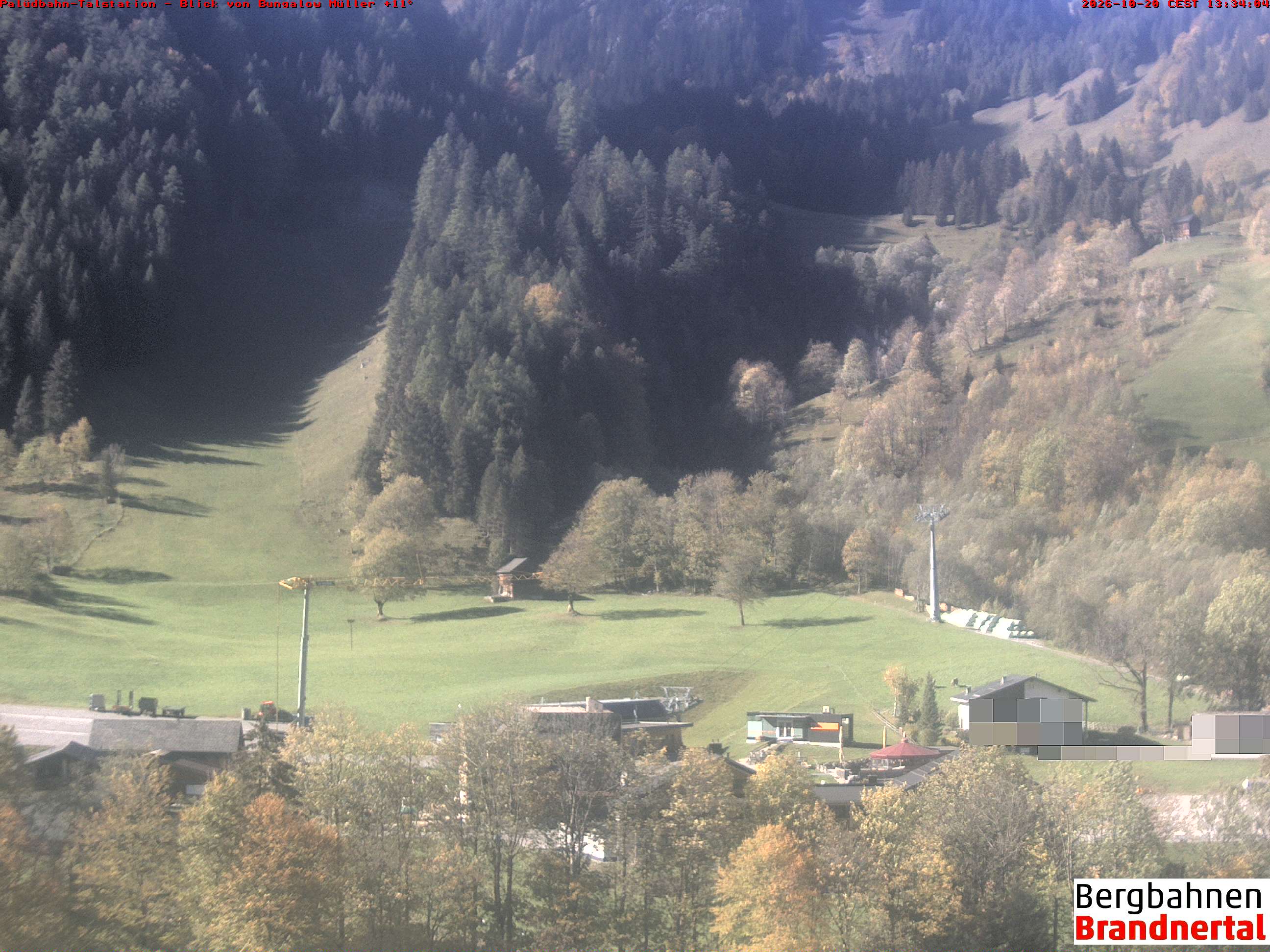 Blick auf Palüdbahn von Bungalow Müller