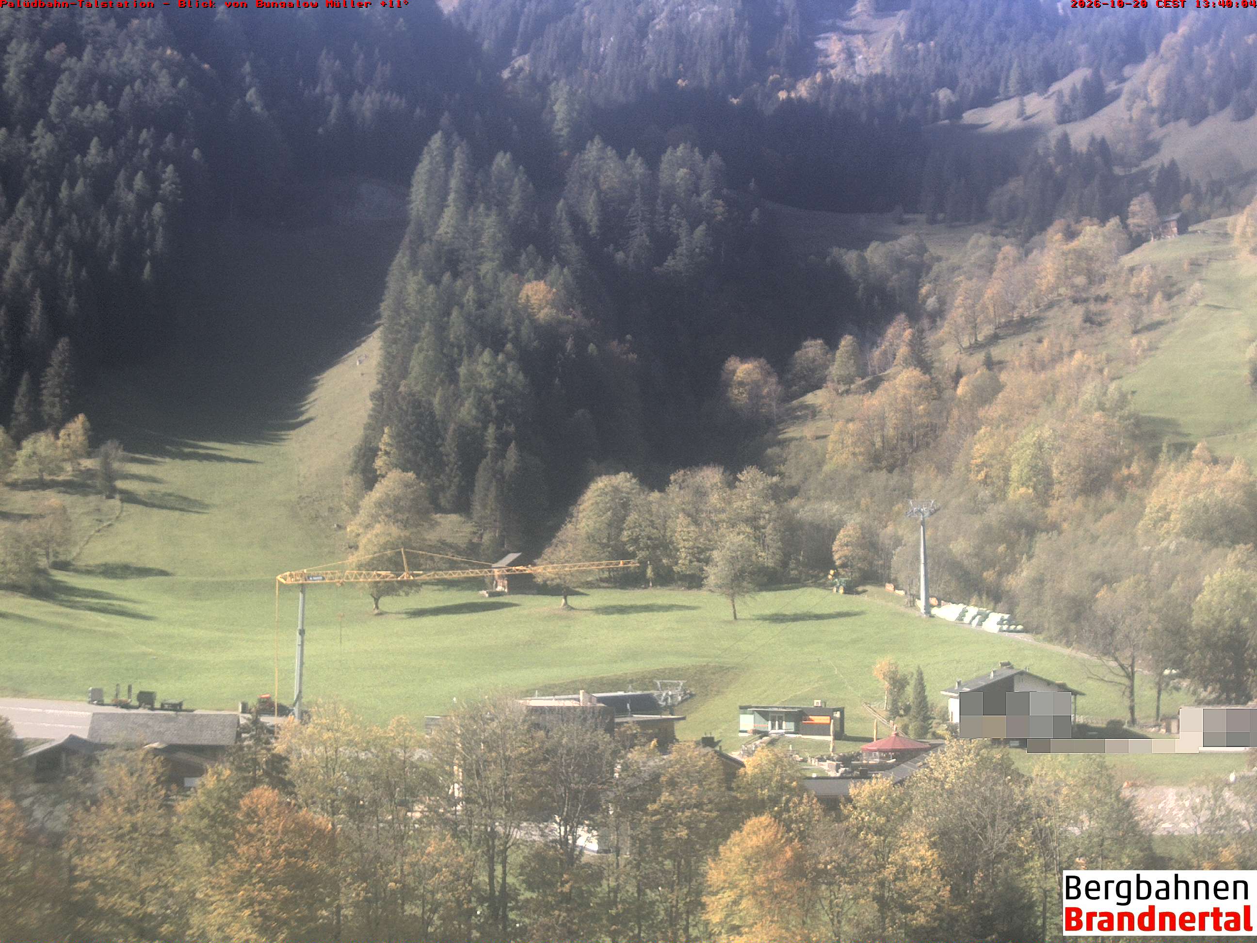 Blick auf Palüdbahn von Bungalow Müller