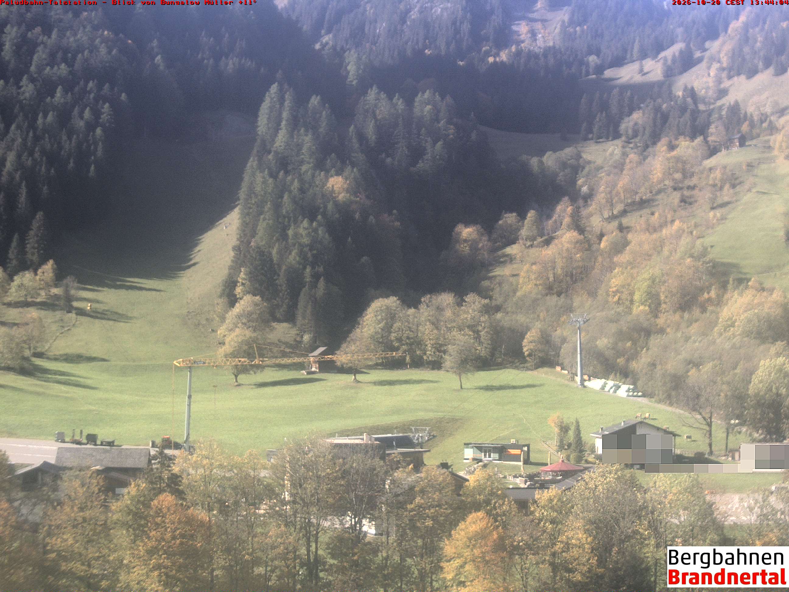 Blick auf Palüdbahn von Bungalow Müller