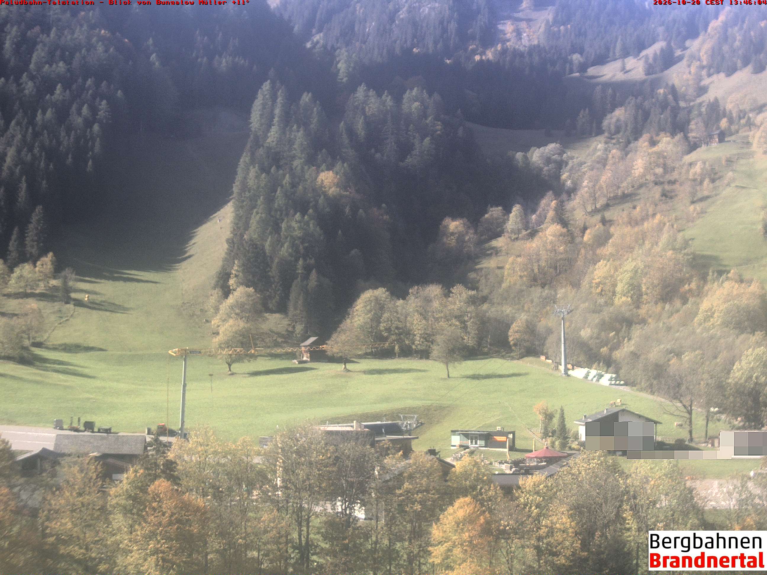 Blick auf Palüdbahn von Bungalow Müller