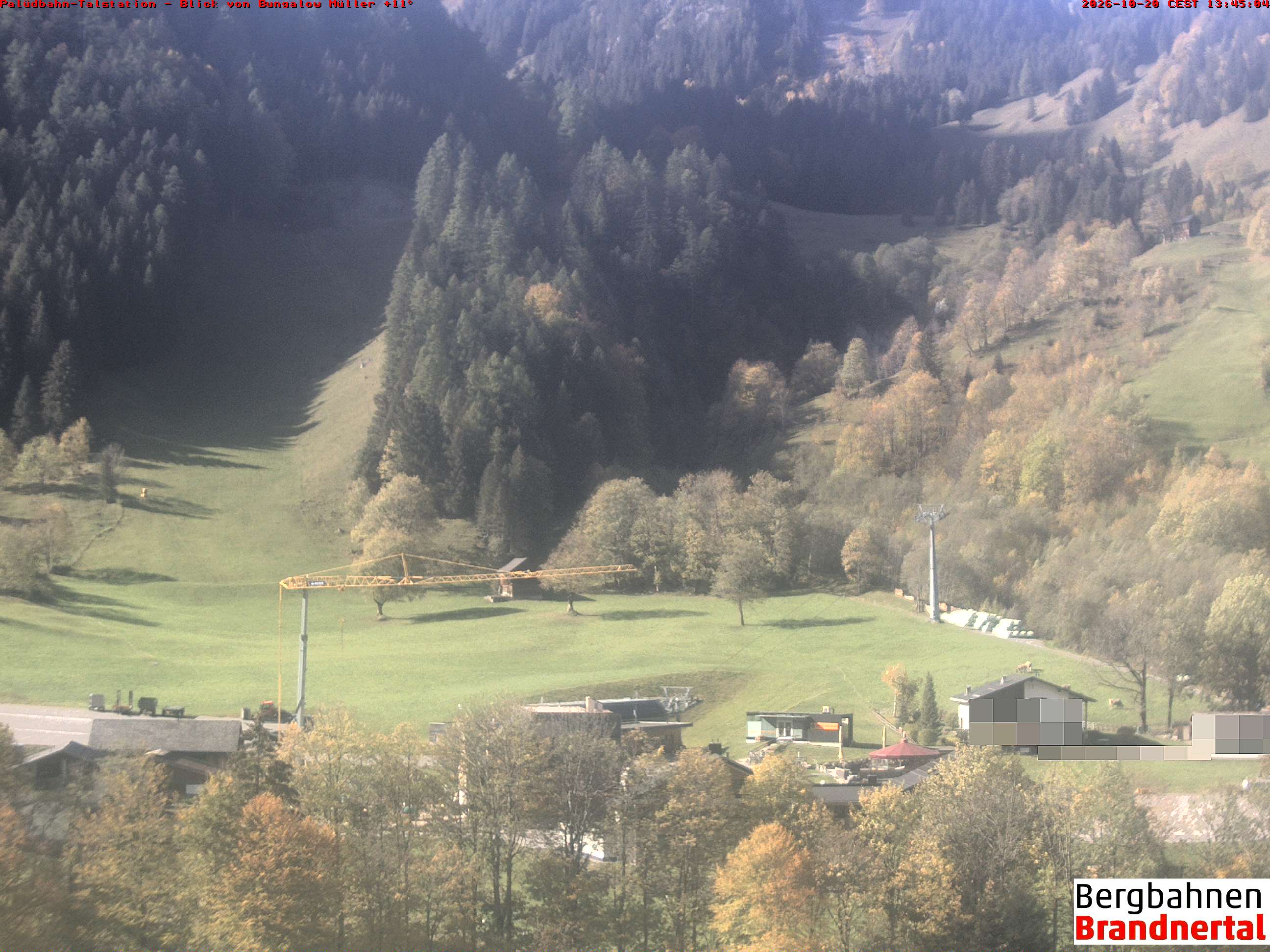 Blick auf Palüdbahn von Bungalow Müller
