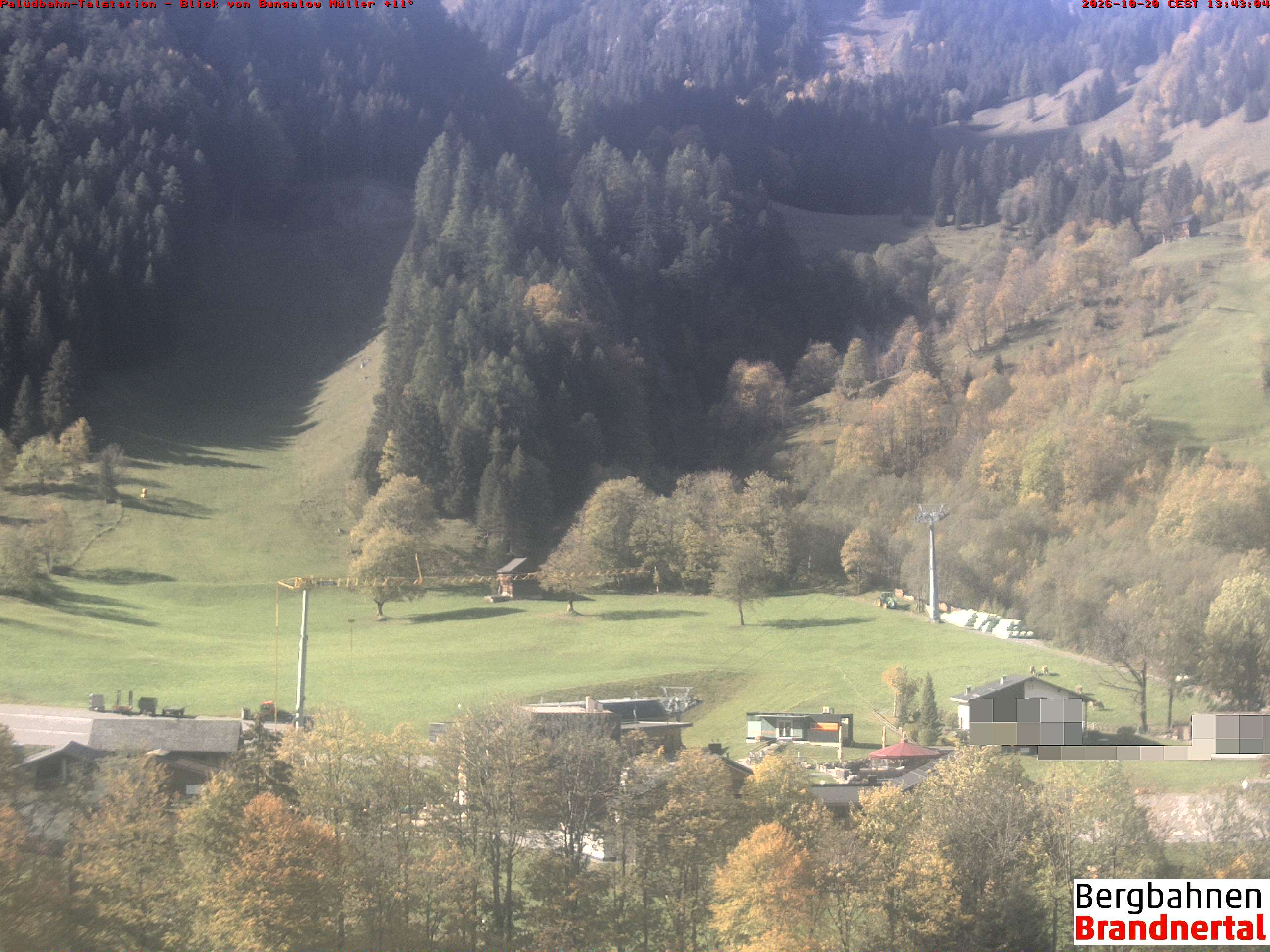 Blick auf Palüdbahn von Bungalow Müller