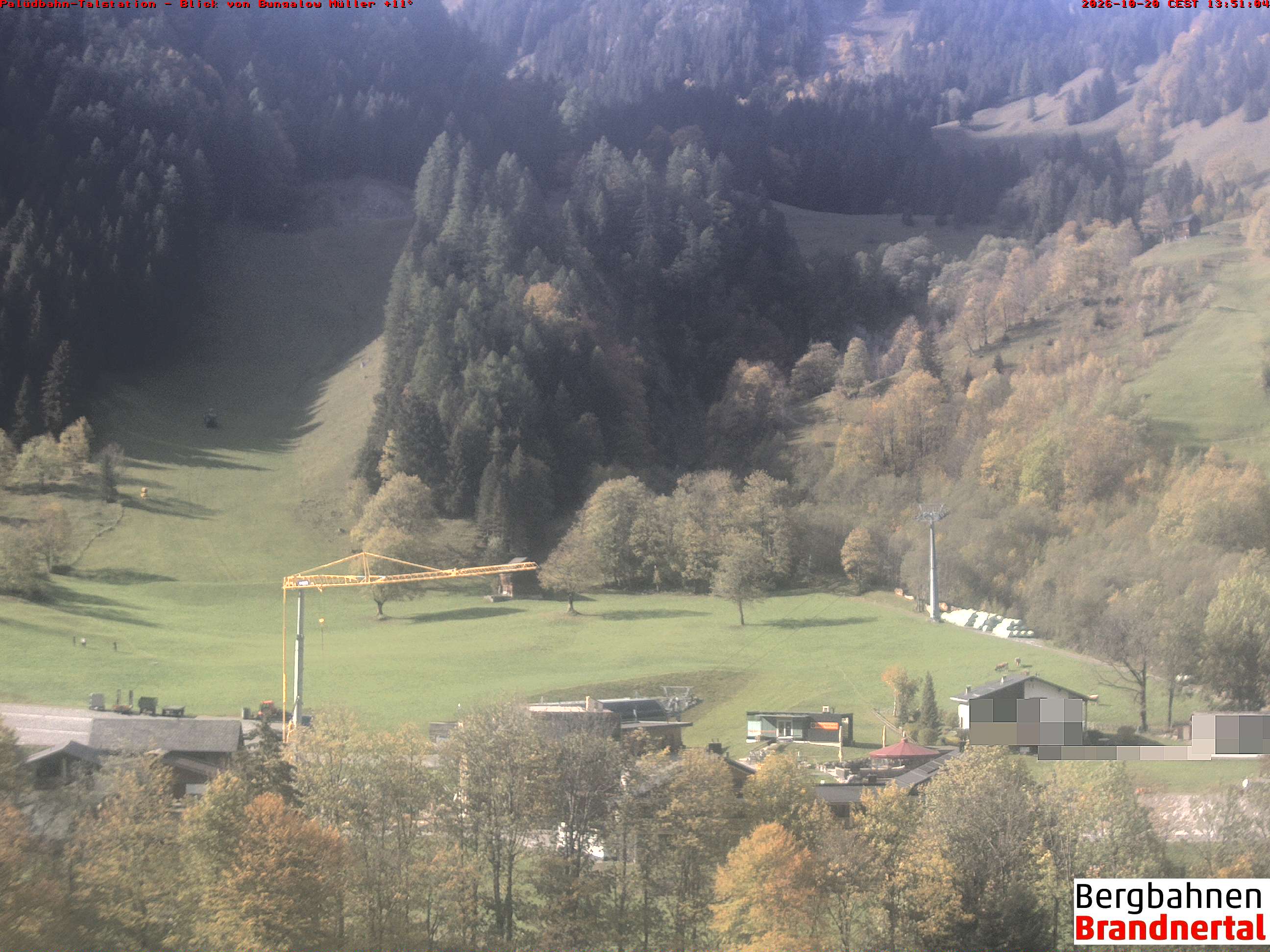 Blick auf Palüdbahn von Bungalow Müller