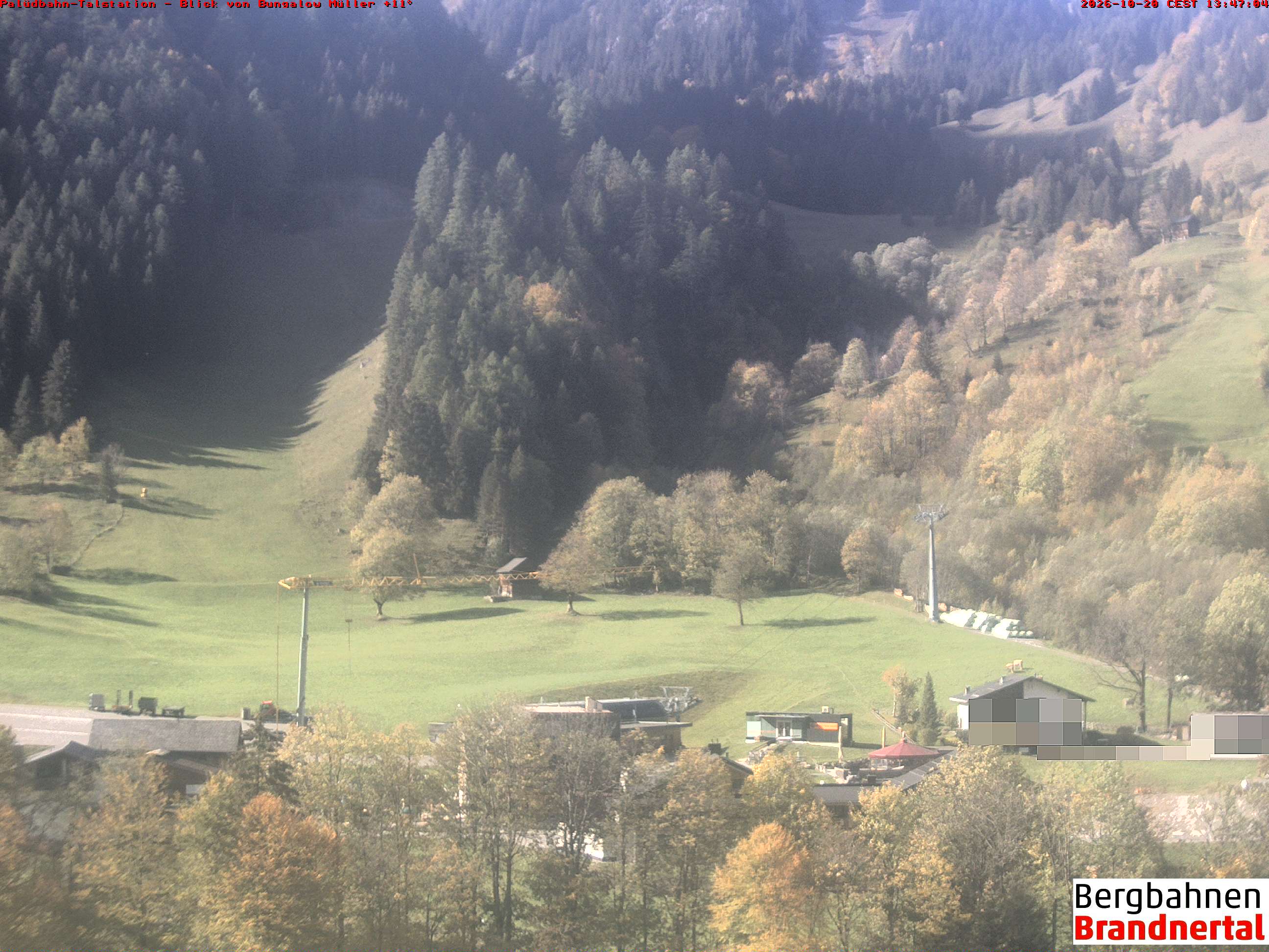Blick auf Palüdbahn von Bungalow Müller