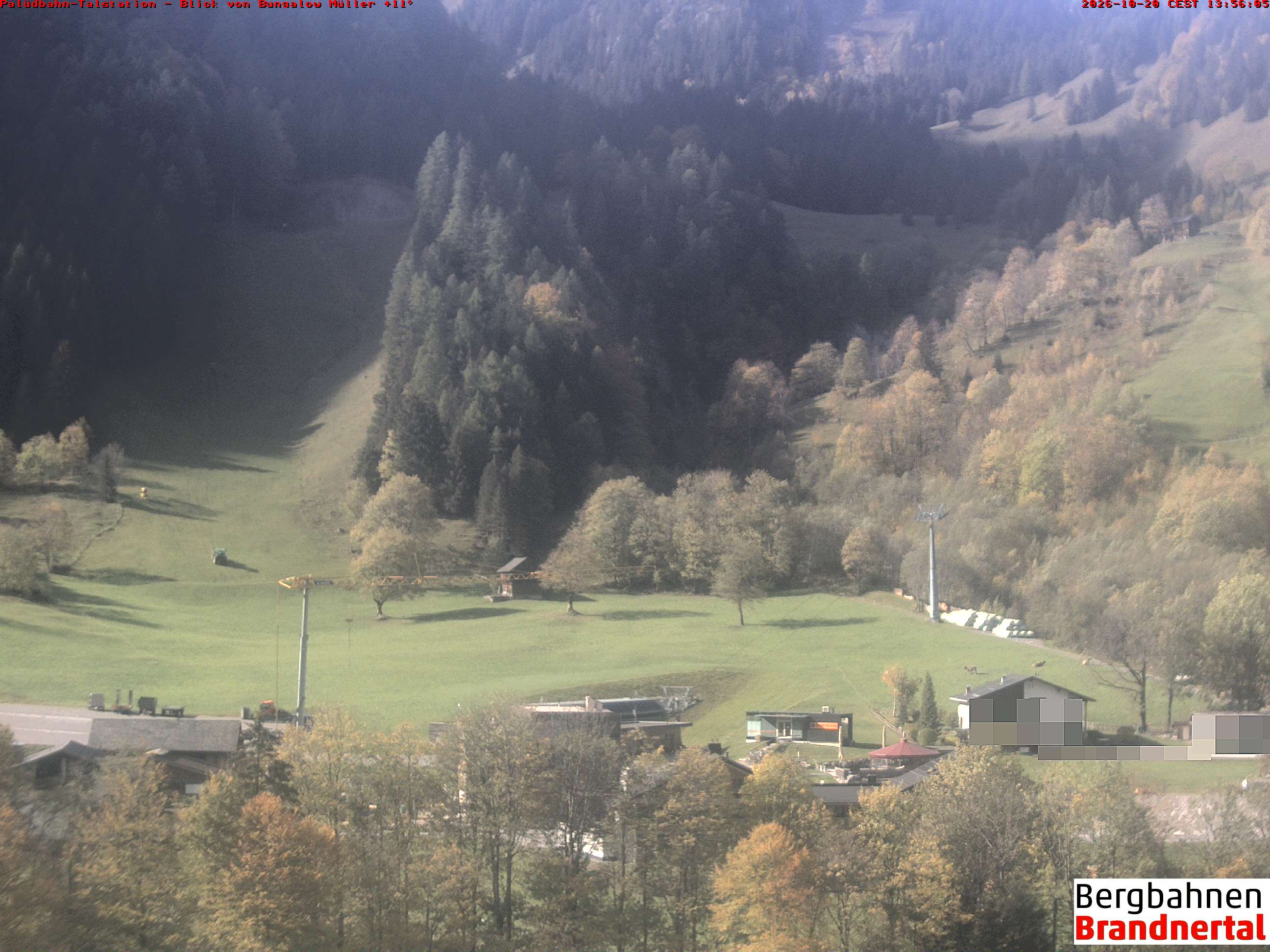 Blick auf Palüdbahn von Bungalow Müller