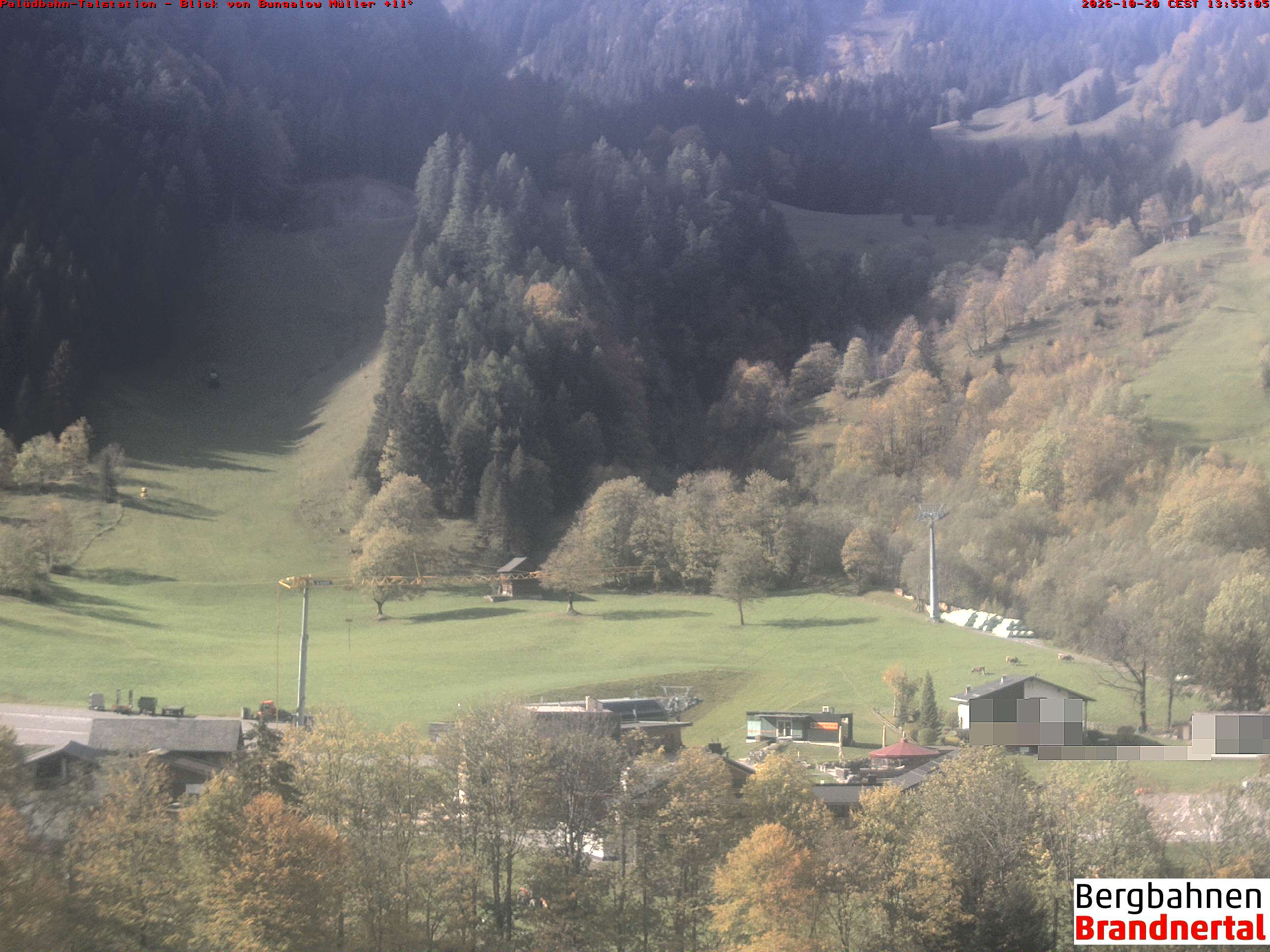 Blick auf Palüdbahn von Bungalow Müller