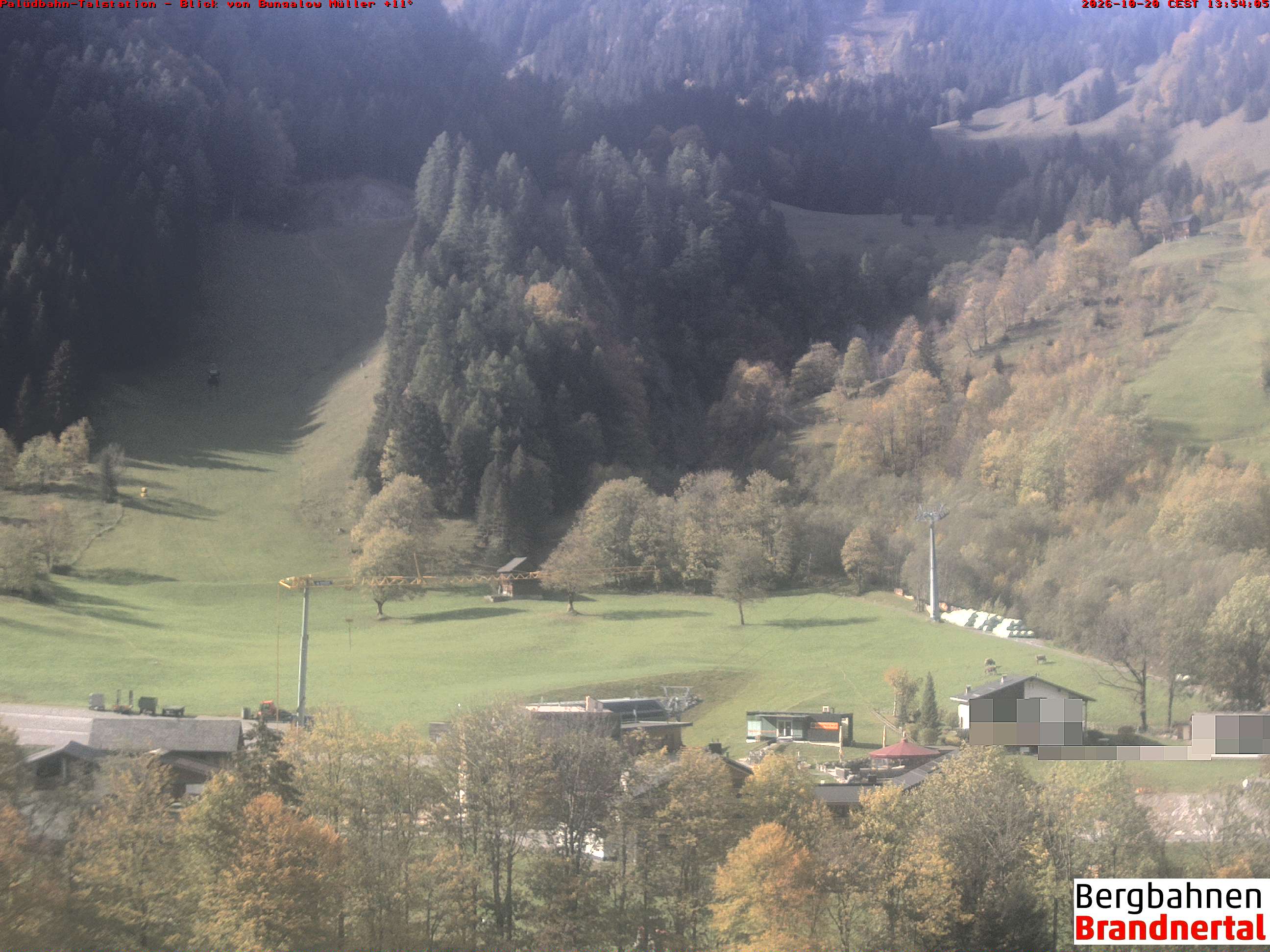 Blick auf Palüdbahn von Bungalow Müller
