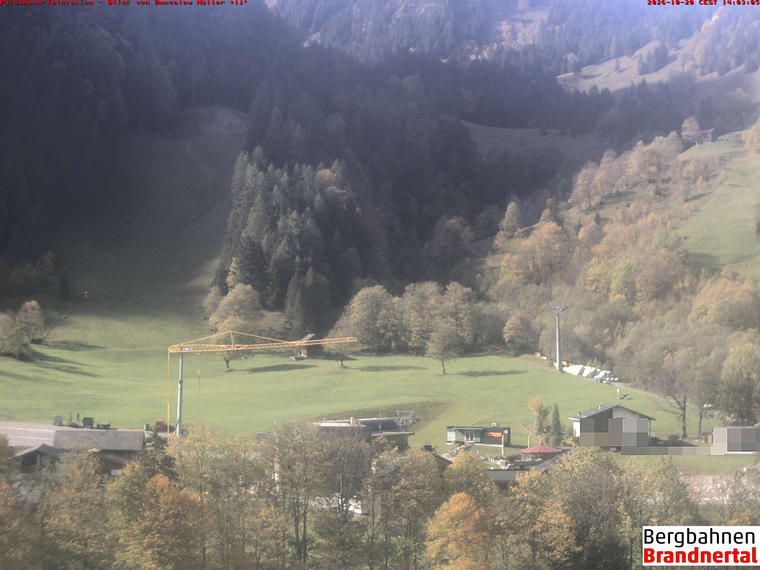 Blick auf Palüdbahn von Bungalow Müller