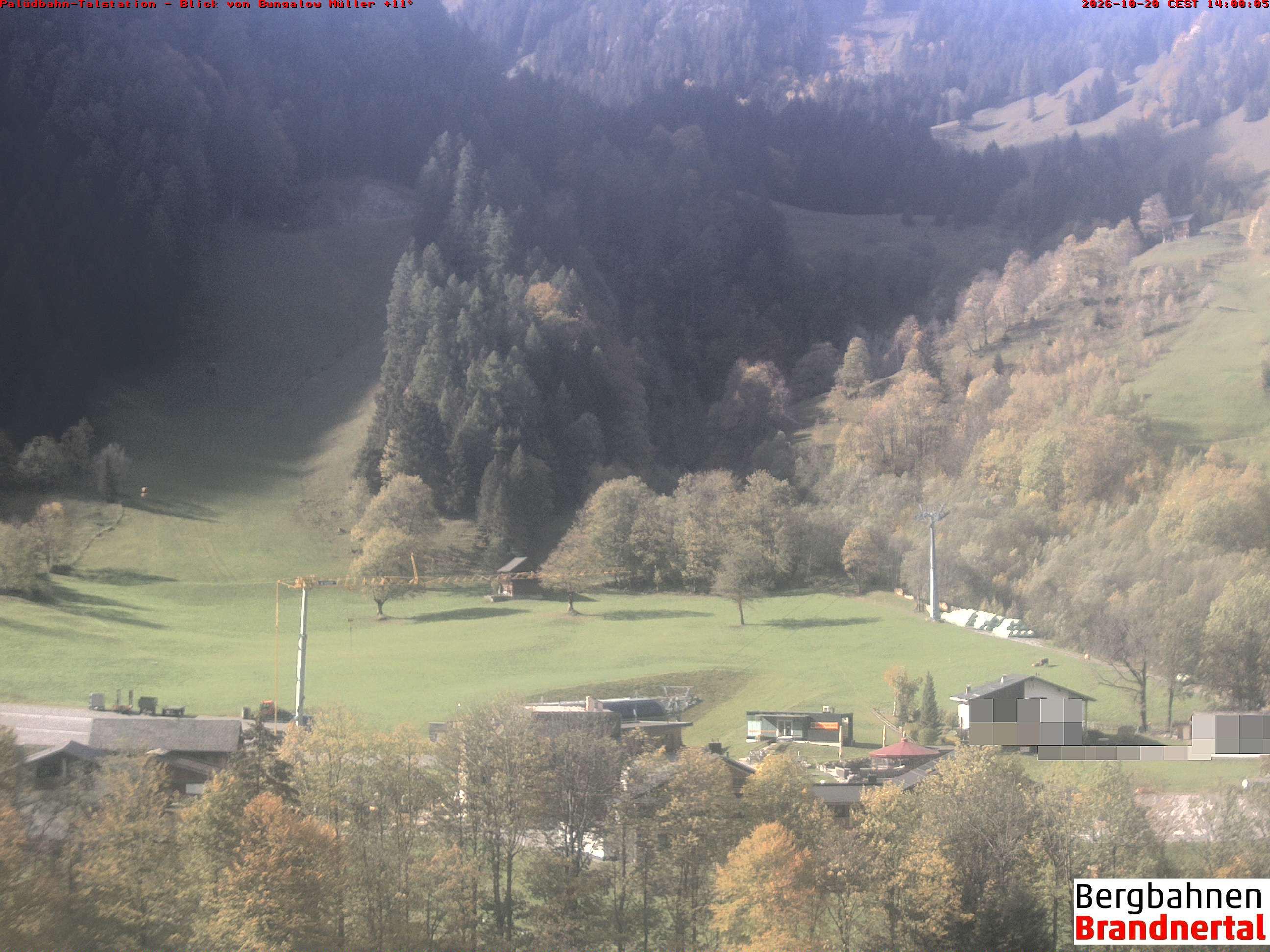 Blick auf Palüdbahn von Bungalow Müller
