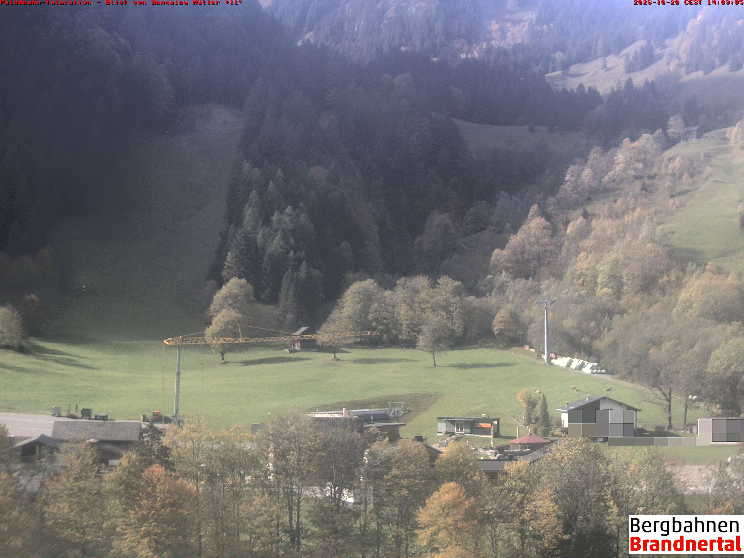 Blick auf Palüdbahn von Bungalow Müller