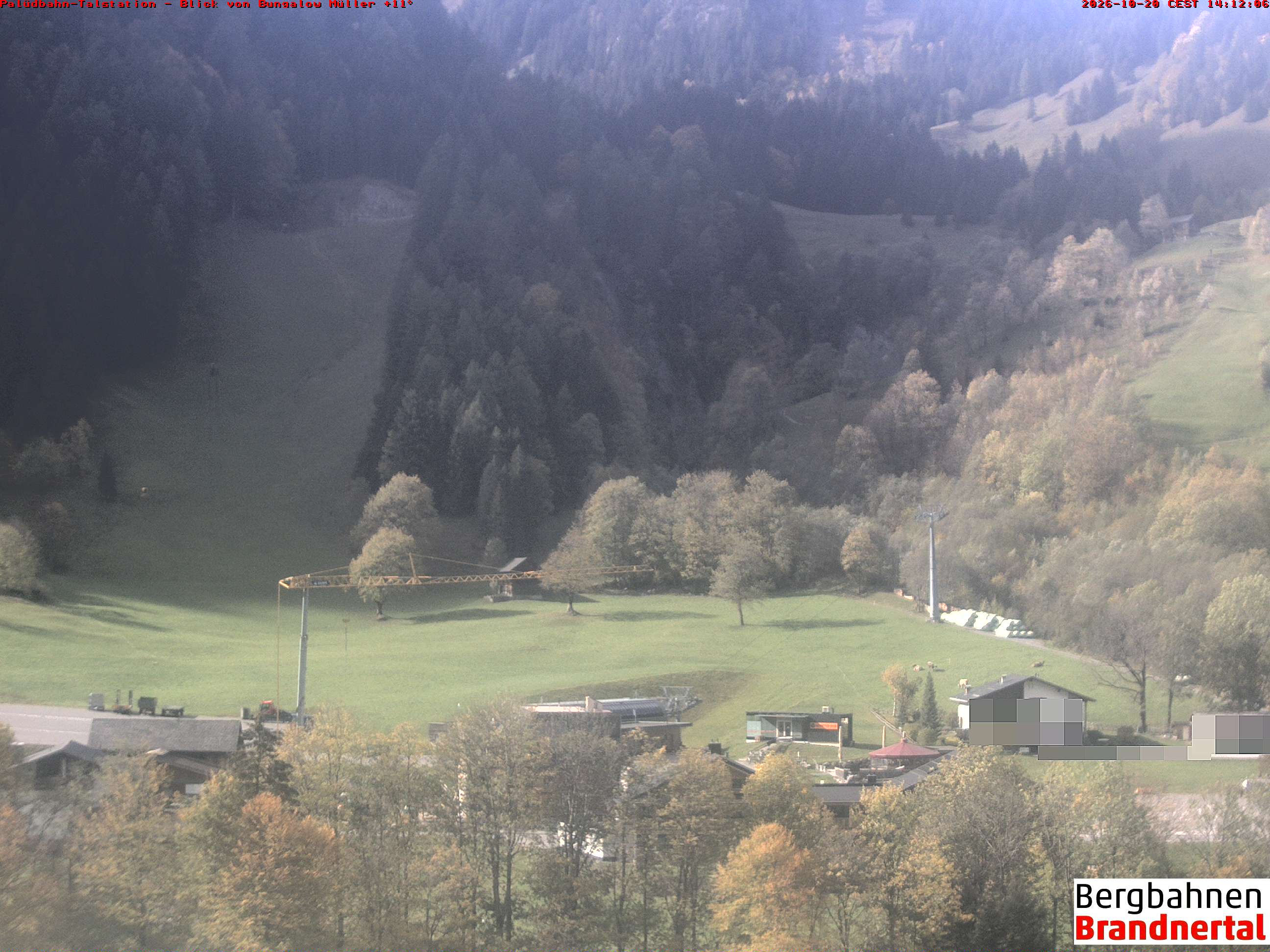Blick auf Palüdbahn von Bungalow Müller