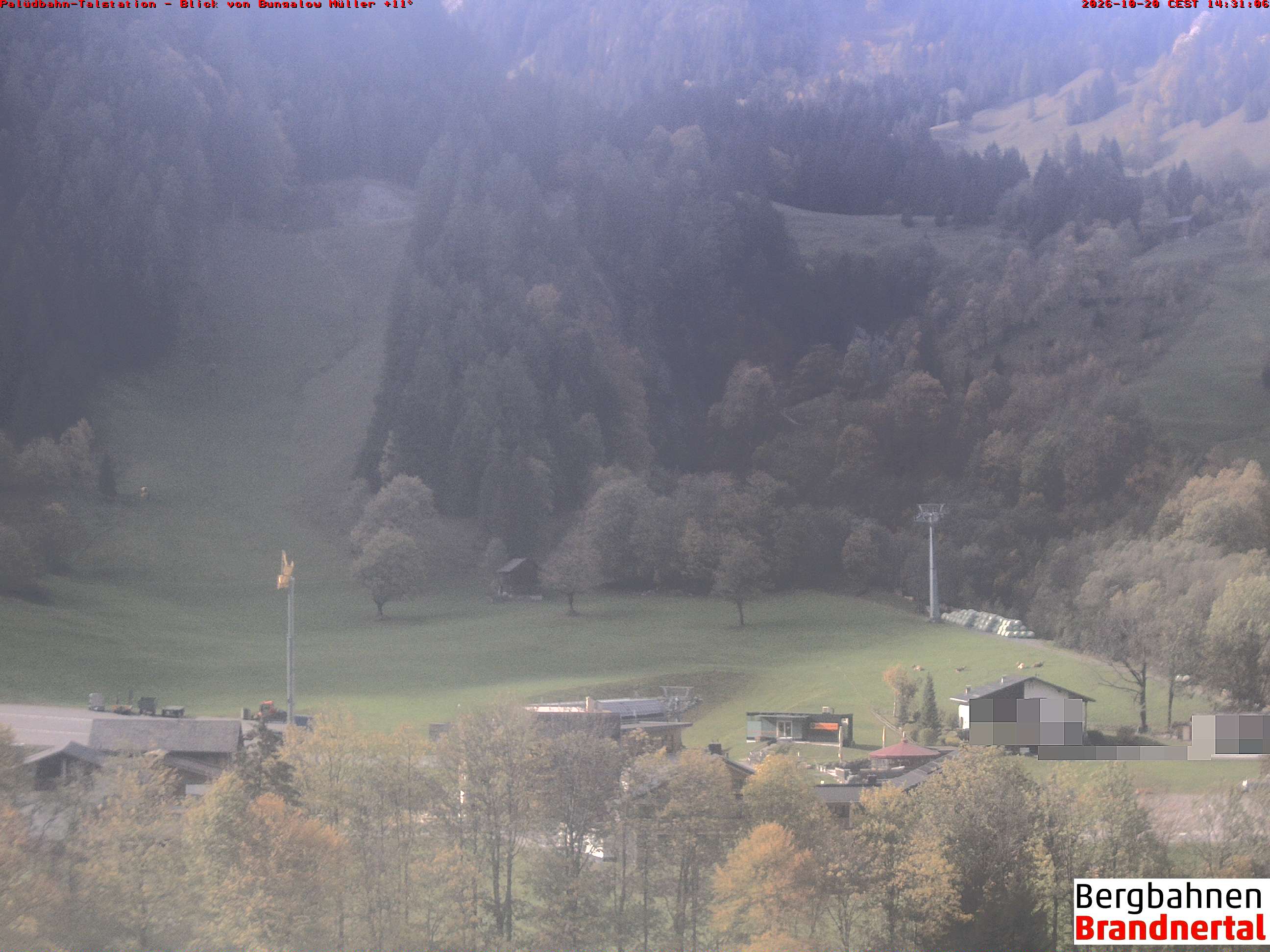 Blick auf Palüdbahn von Bungalow Müller