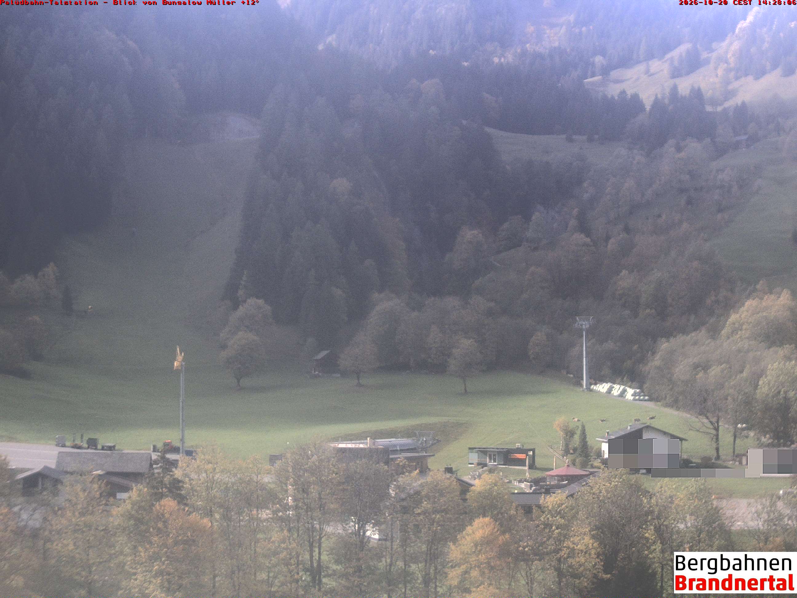 Blick auf Palüdbahn von Bungalow Müller