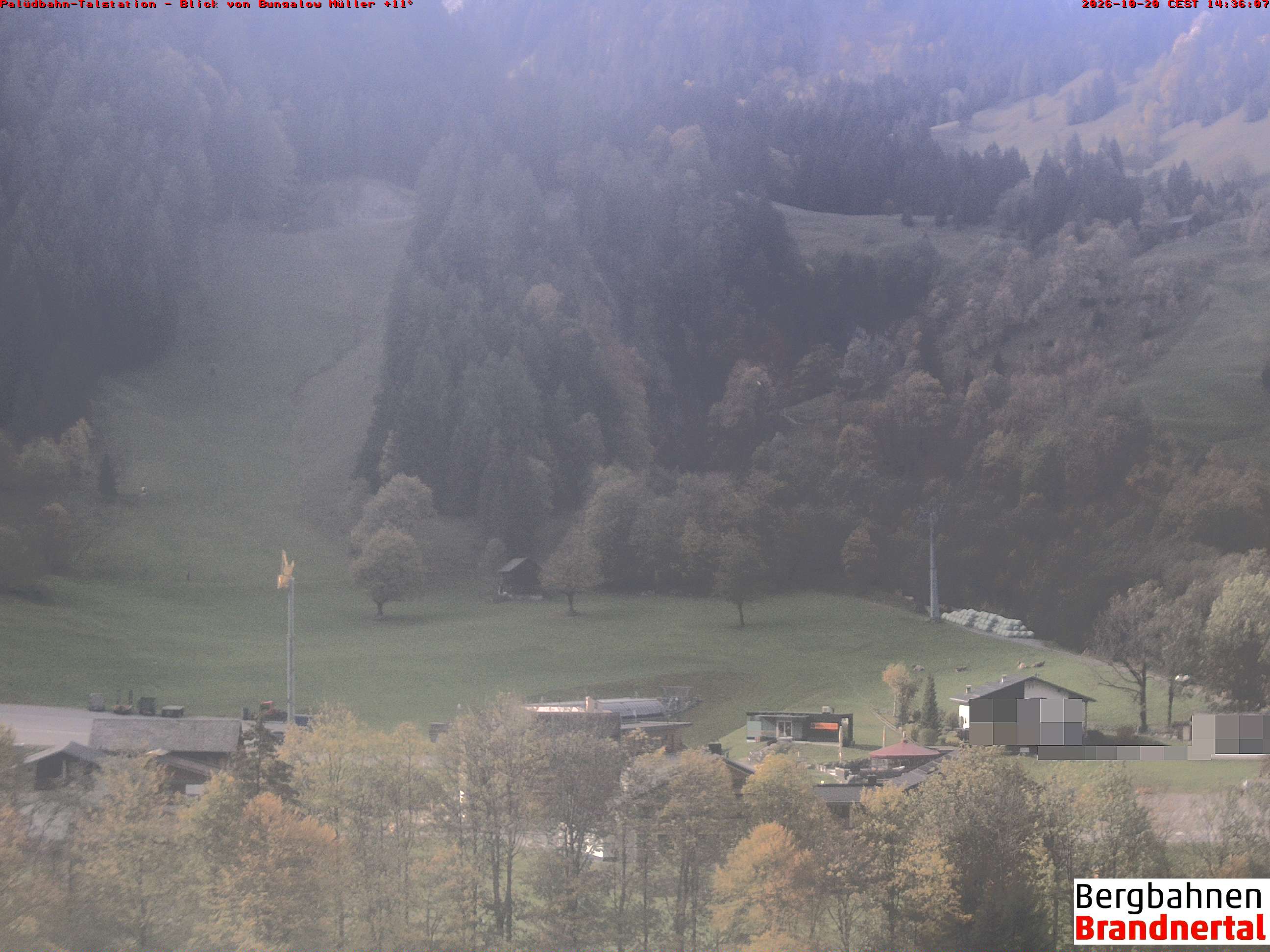 Blick auf Palüdbahn von Bungalow Müller