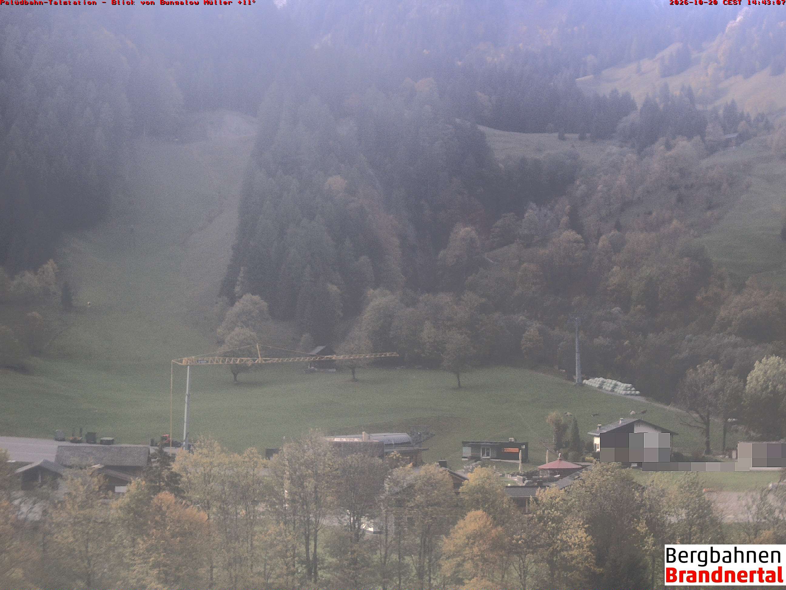Blick auf Palüdbahn von Bungalow Müller