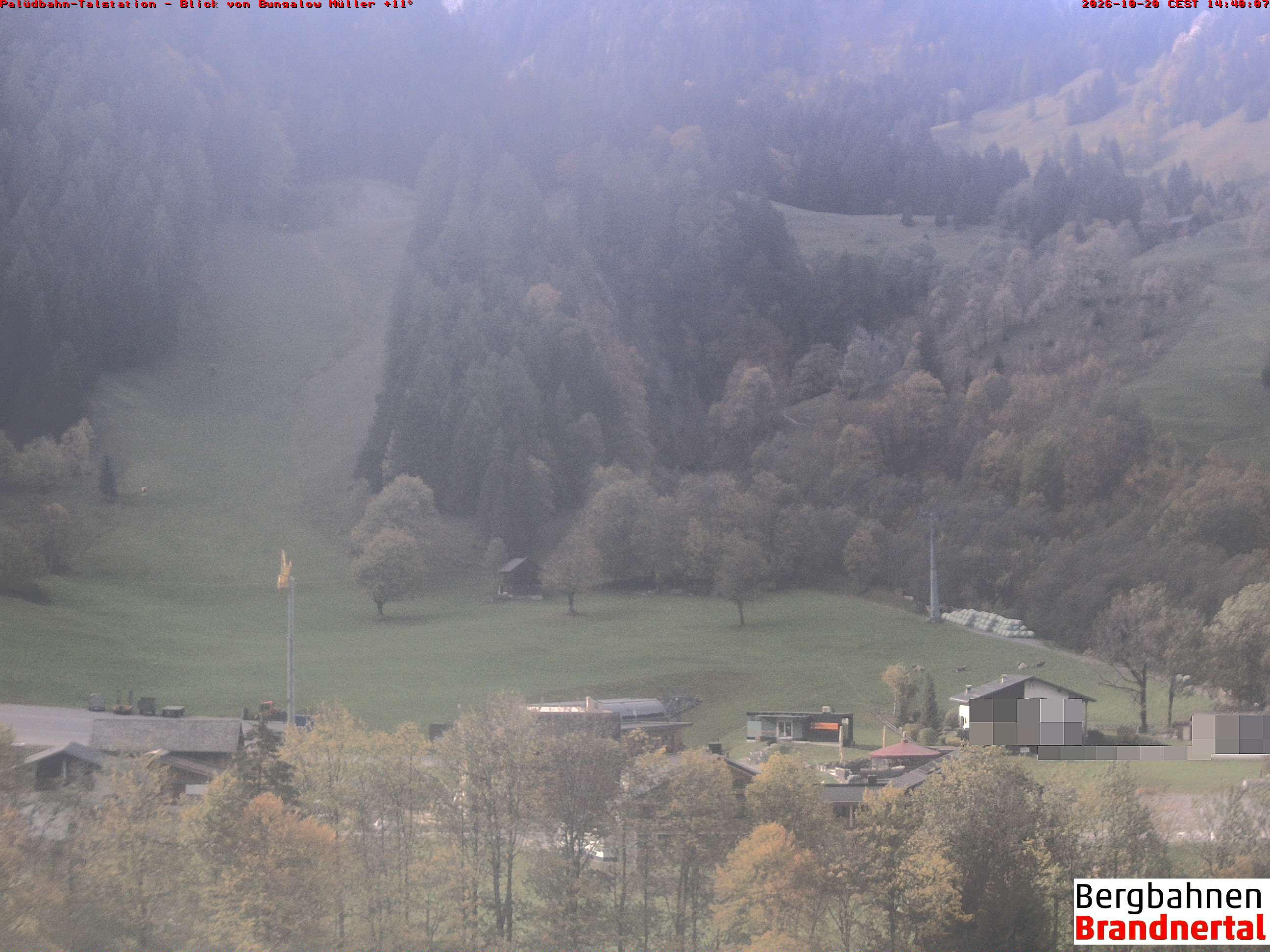 Blick auf Palüdbahn von Bungalow Müller