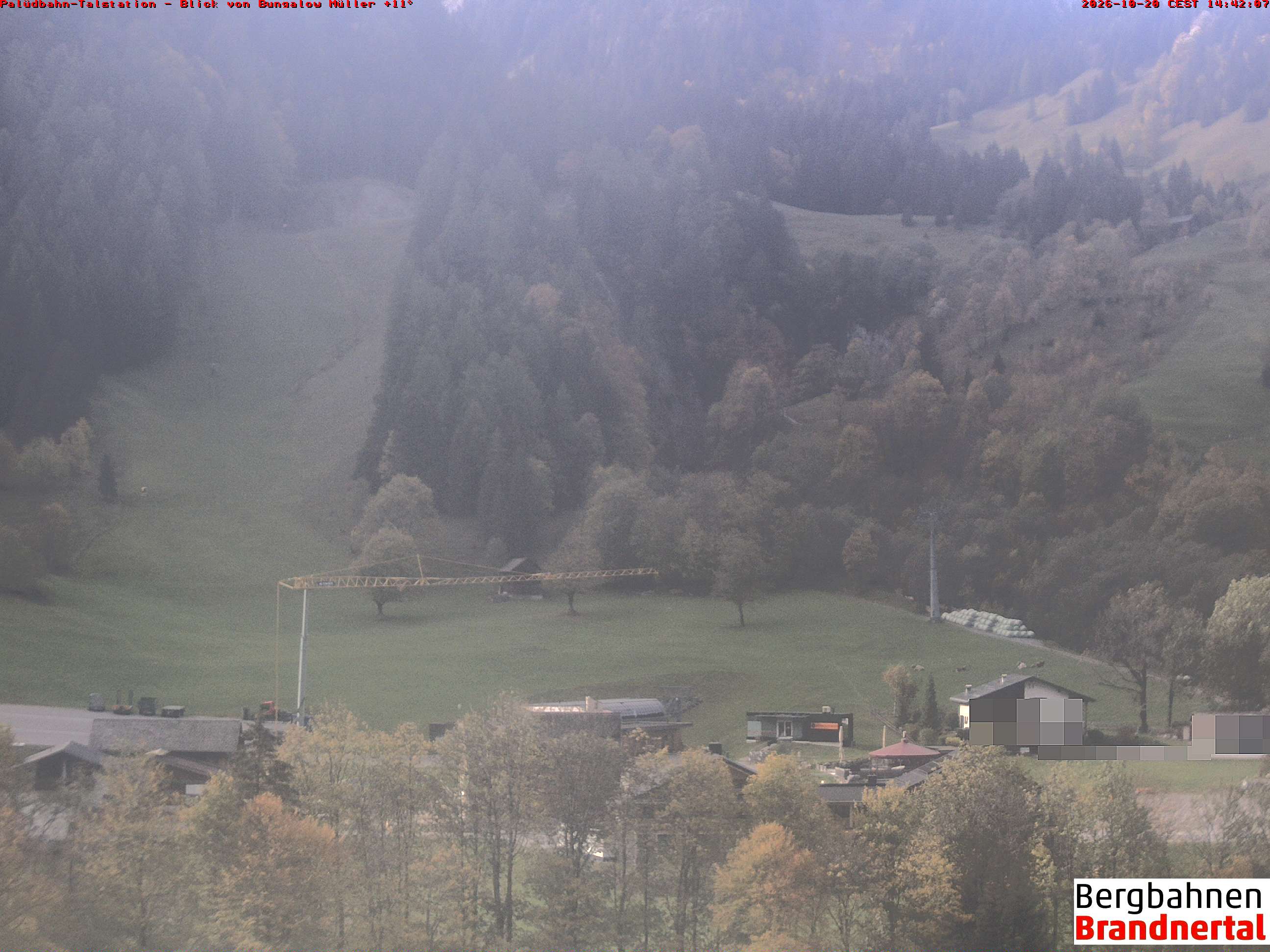 Blick auf Palüdbahn von Bungalow Müller
