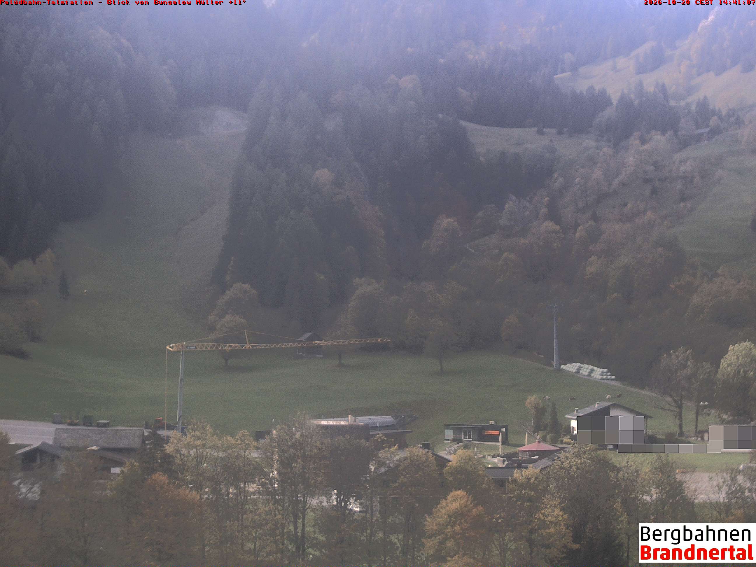 Blick auf Palüdbahn von Bungalow Müller