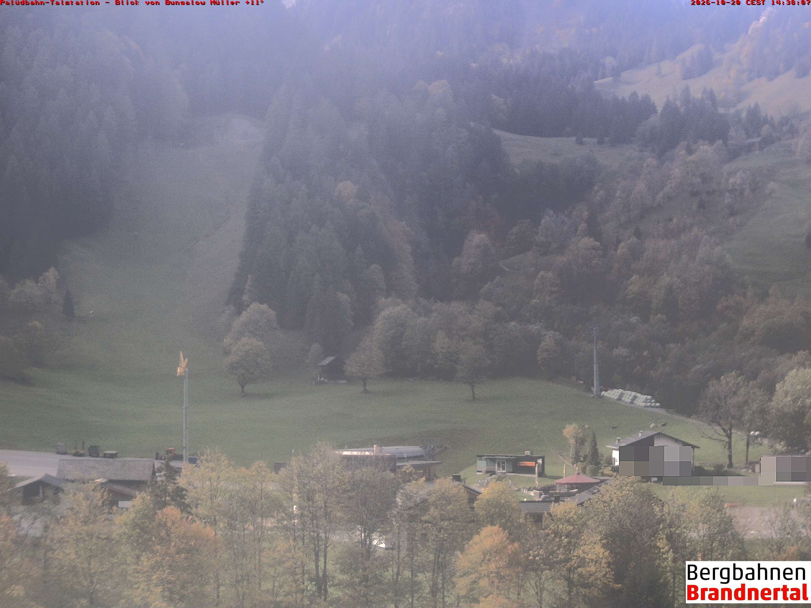 Blick auf Palüdbahn von Bungalow Müller